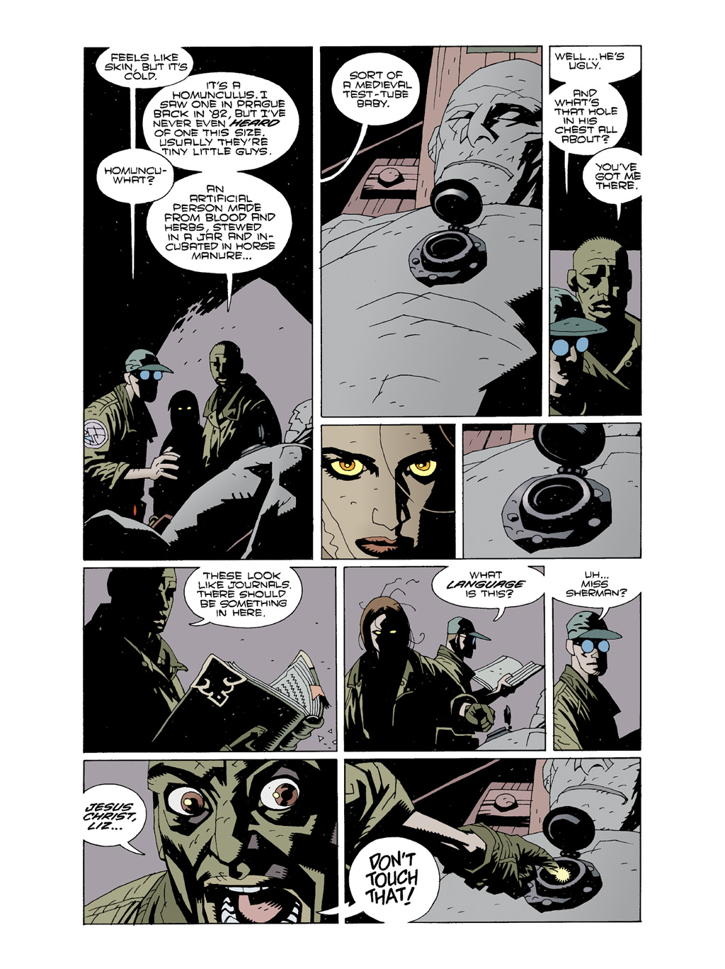 Read online The Art of Hellboy comic -  Issue # TPB - 55