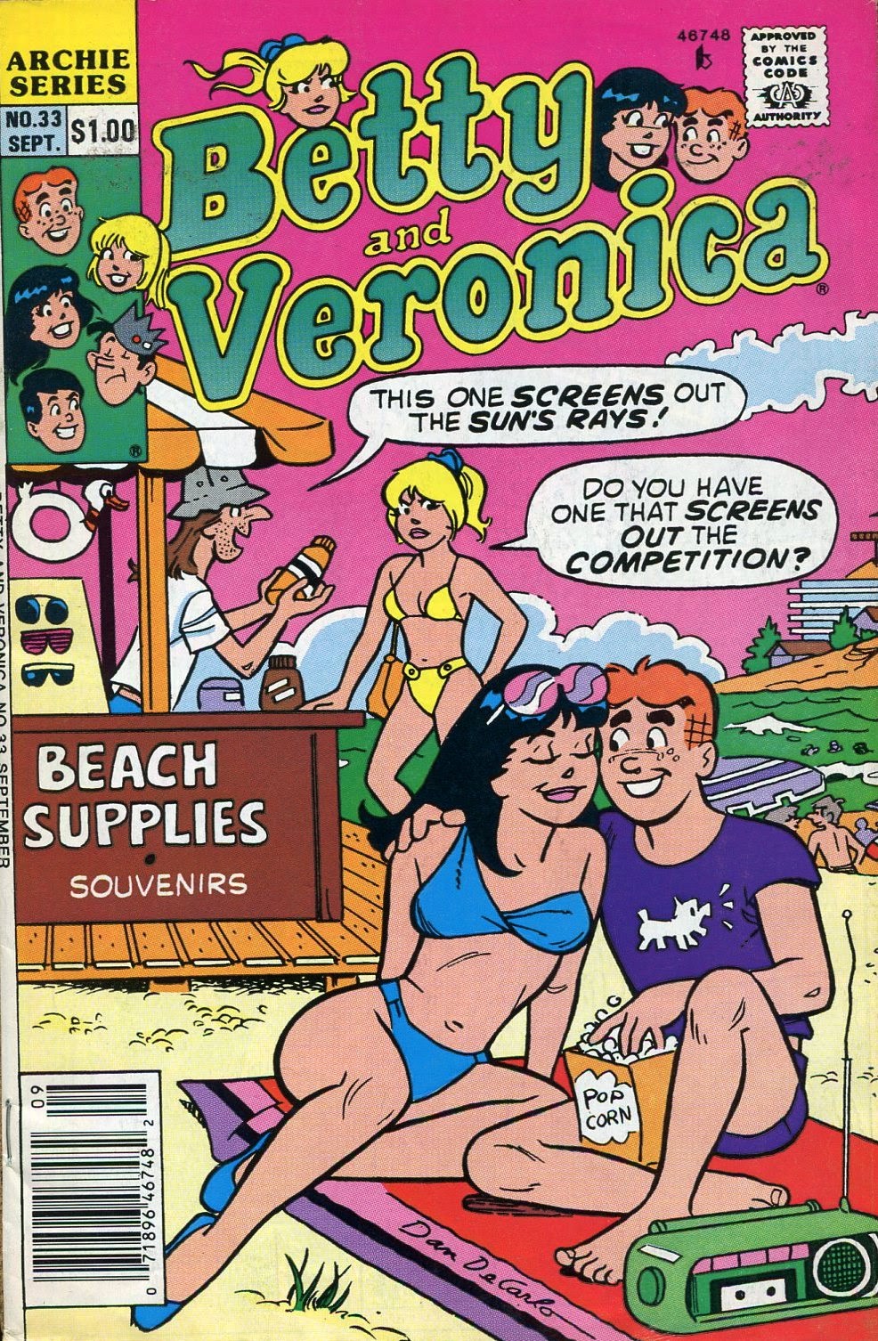 Read online Betty and Veronica (1987) comic -  Issue #33 - 1