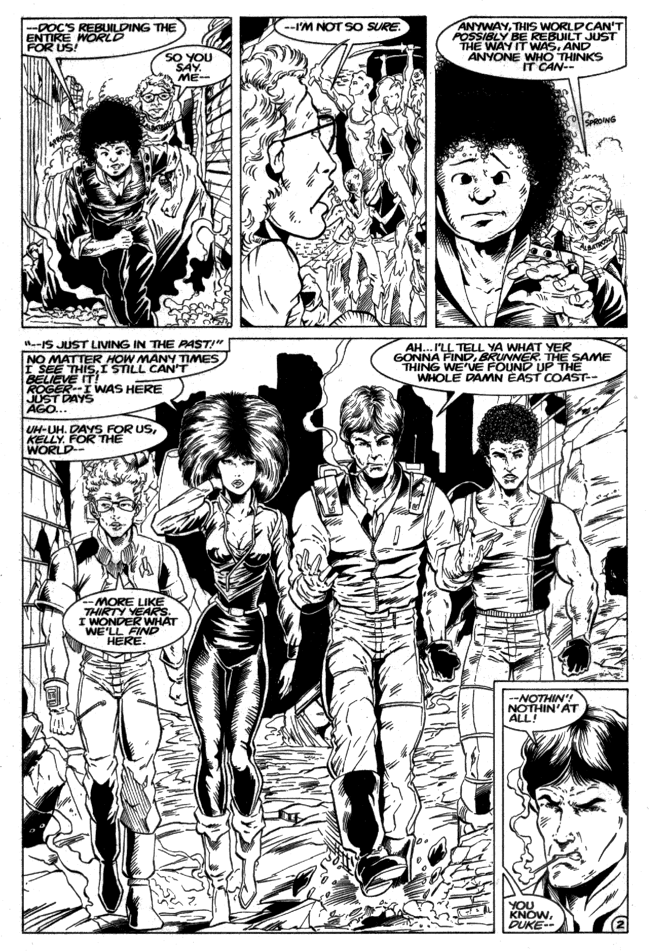 Read online Ex-Mutants (1986) comic -  Issue #5 - 5