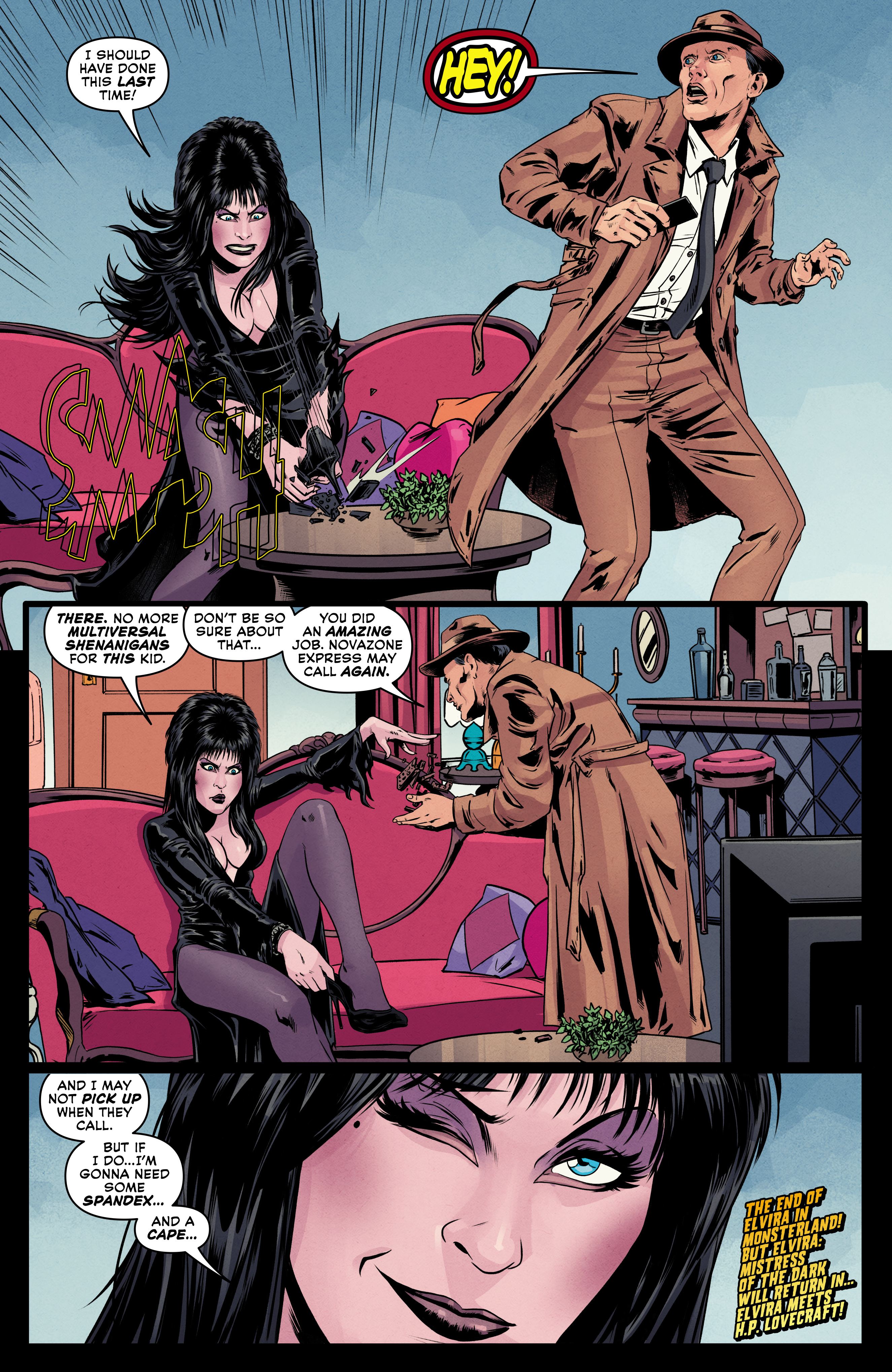 Read online Elvira in Monsterland comic -  Issue #5 - 24