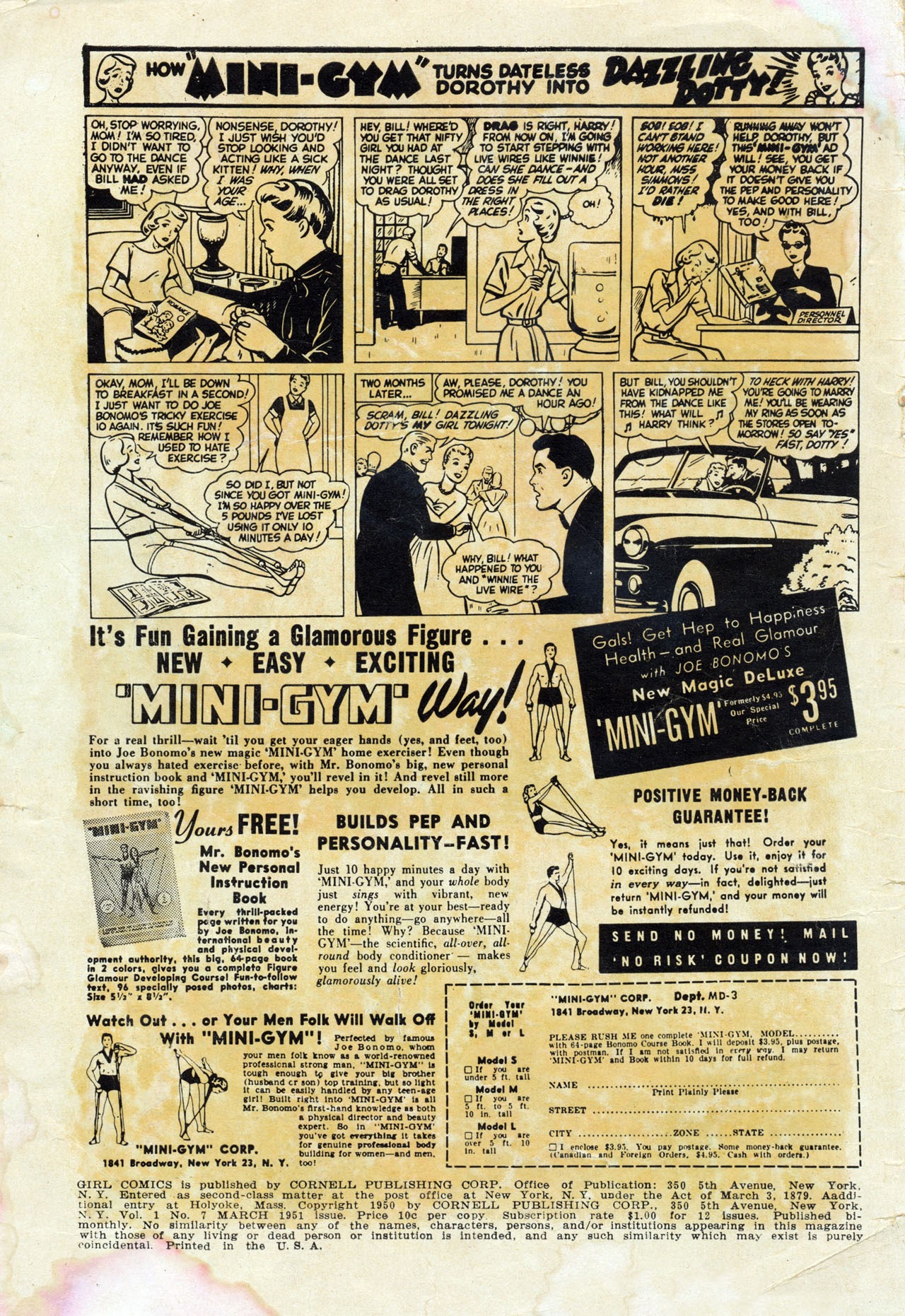 Read online Girl Comics (1949) comic -  Issue #7 - 2