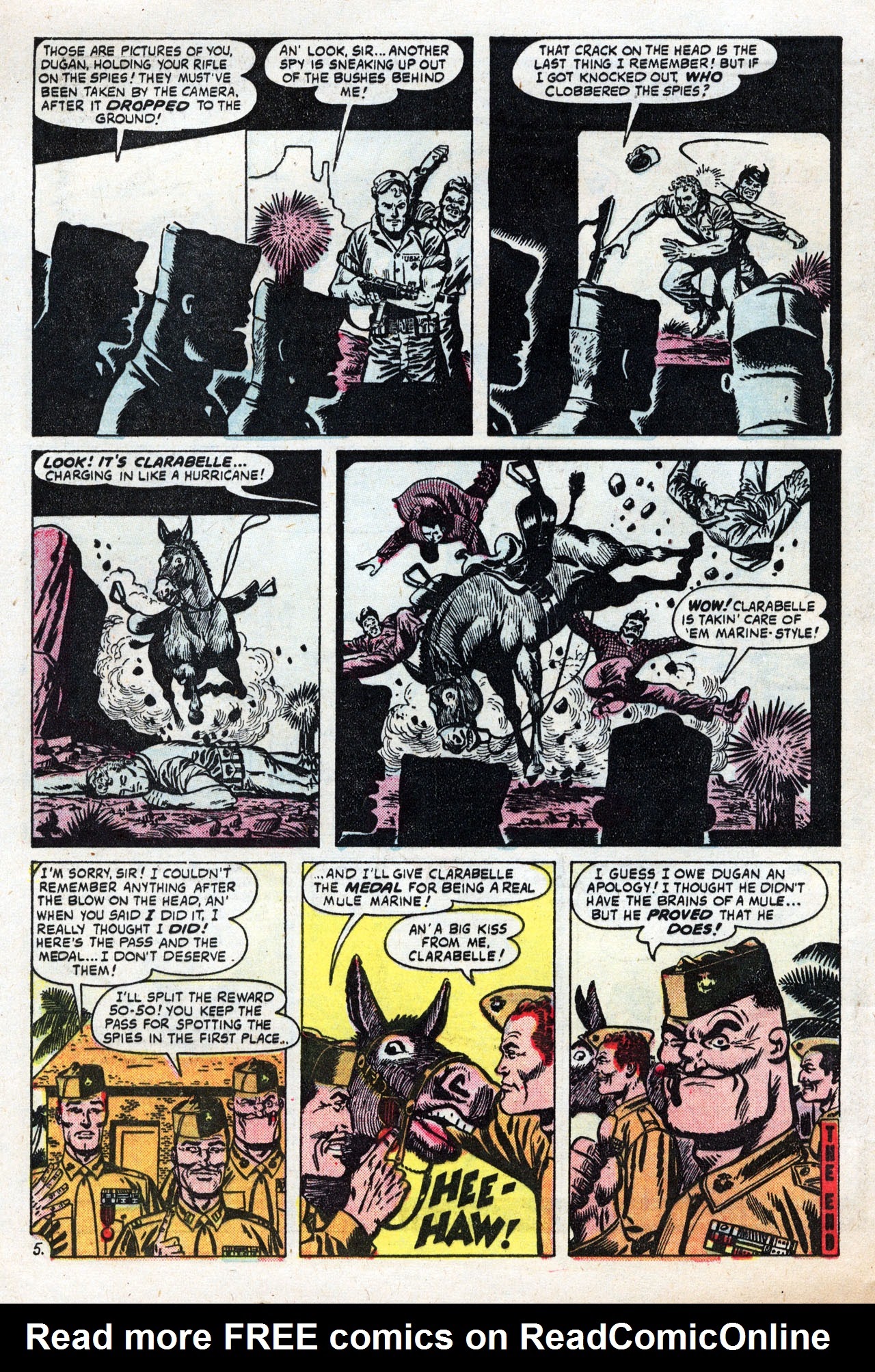 Read online Devil Dog Dugan comic -  Issue #3 - 32