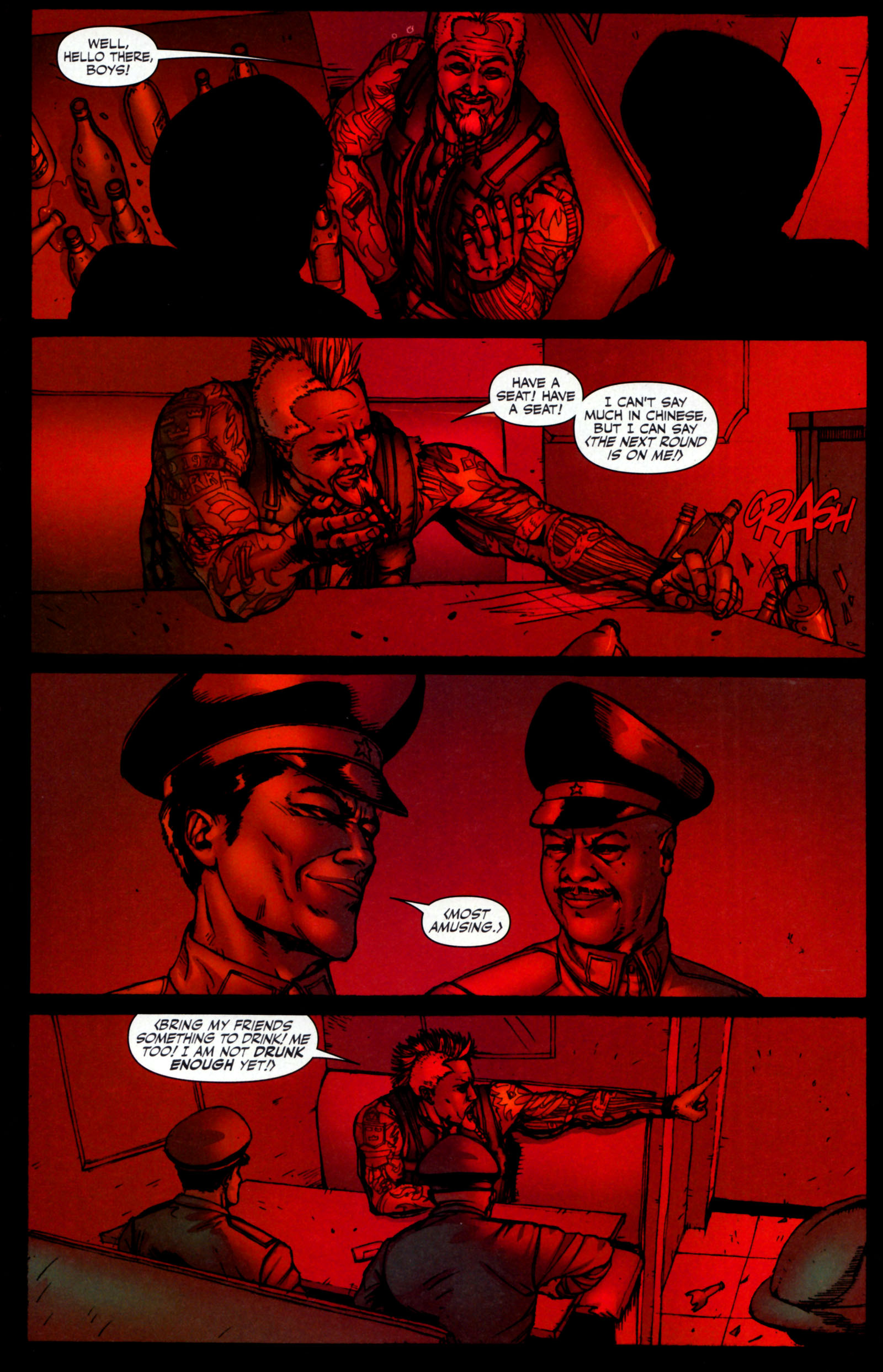 Read online Mercenaries comic -  Issue #2 - 20