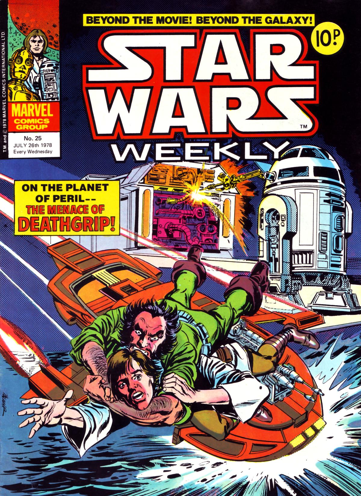 Read online Star Wars Weekly comic -  Issue #25 - 1