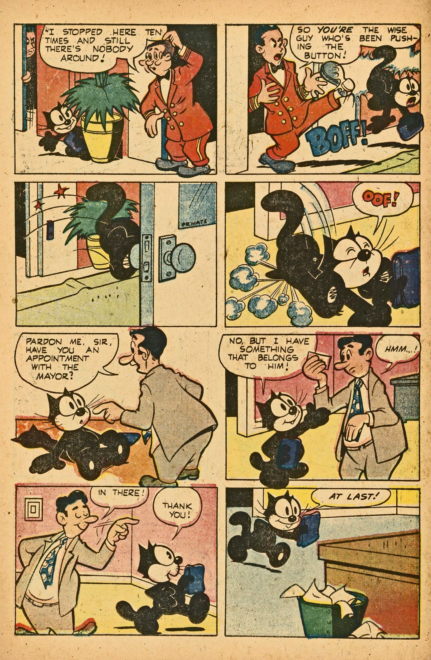 Read online Felix the Cat (1951) comic -  Issue #44 - 16