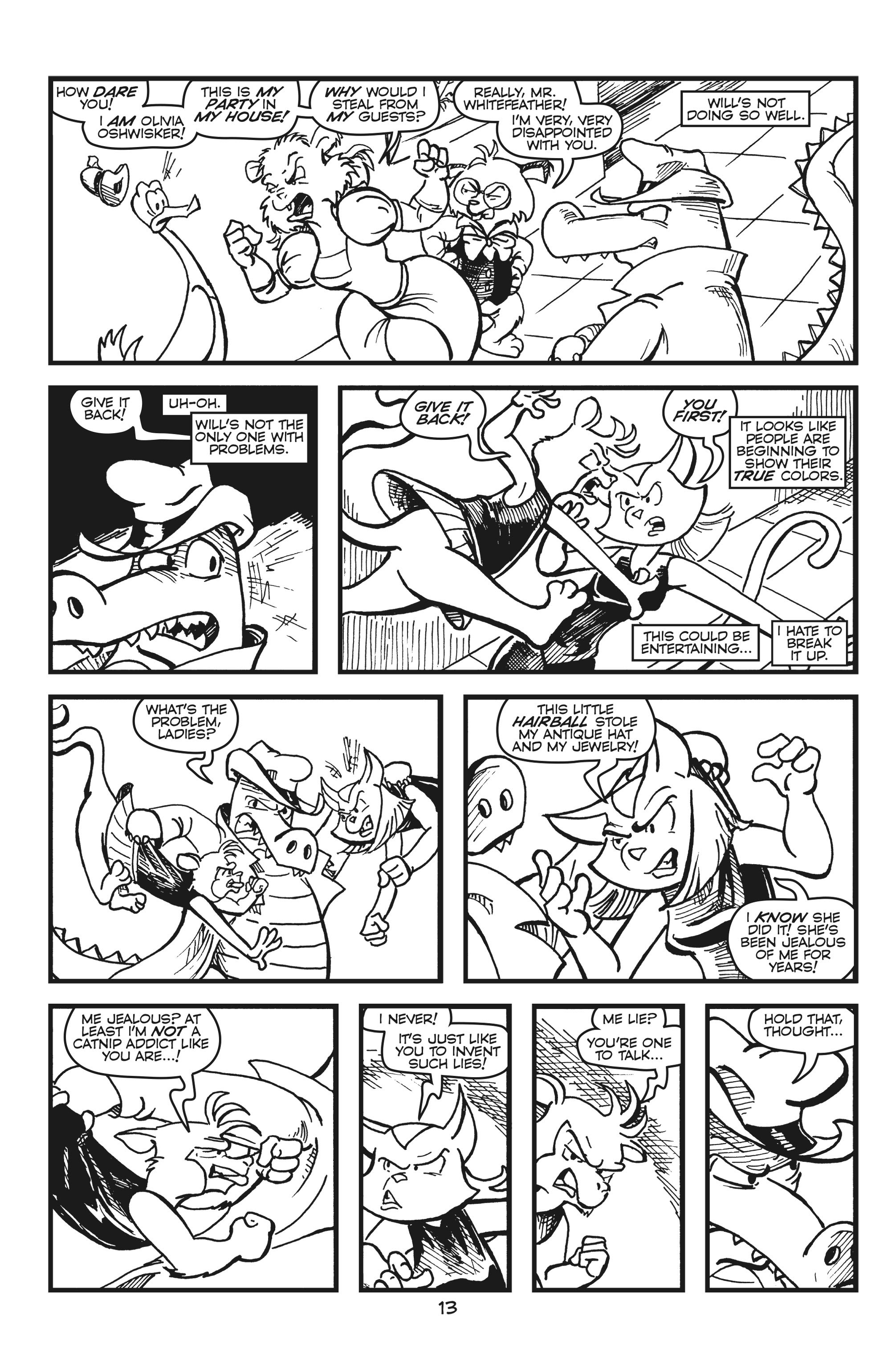 Read online Charlie Croc: Private Eye comic -  Issue #3 - 15