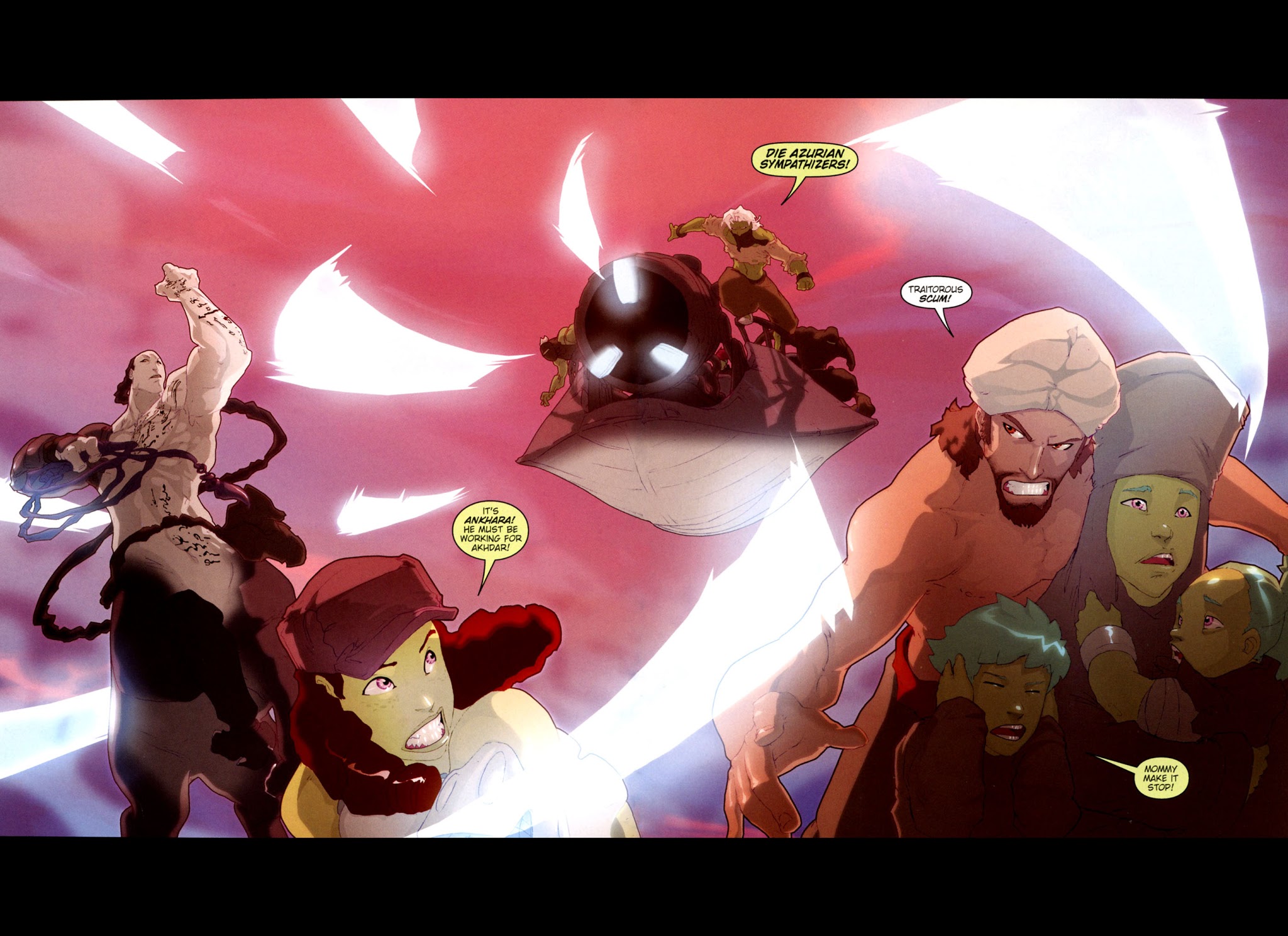 Read online Sinbad: Rogue of Mars comic -  Issue #3 - 4