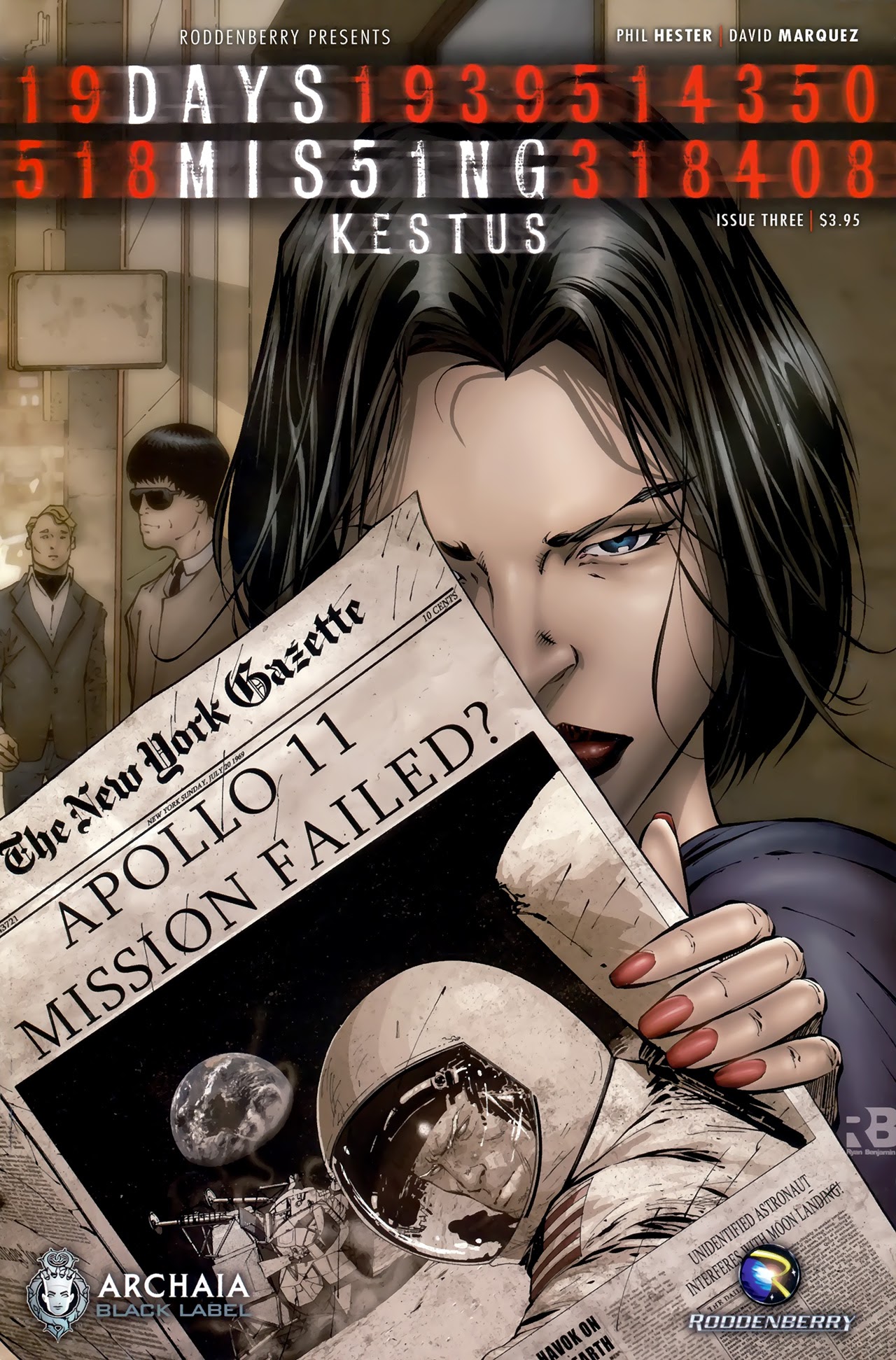Read online Days Missing: Kestus comic -  Issue #3 - 1