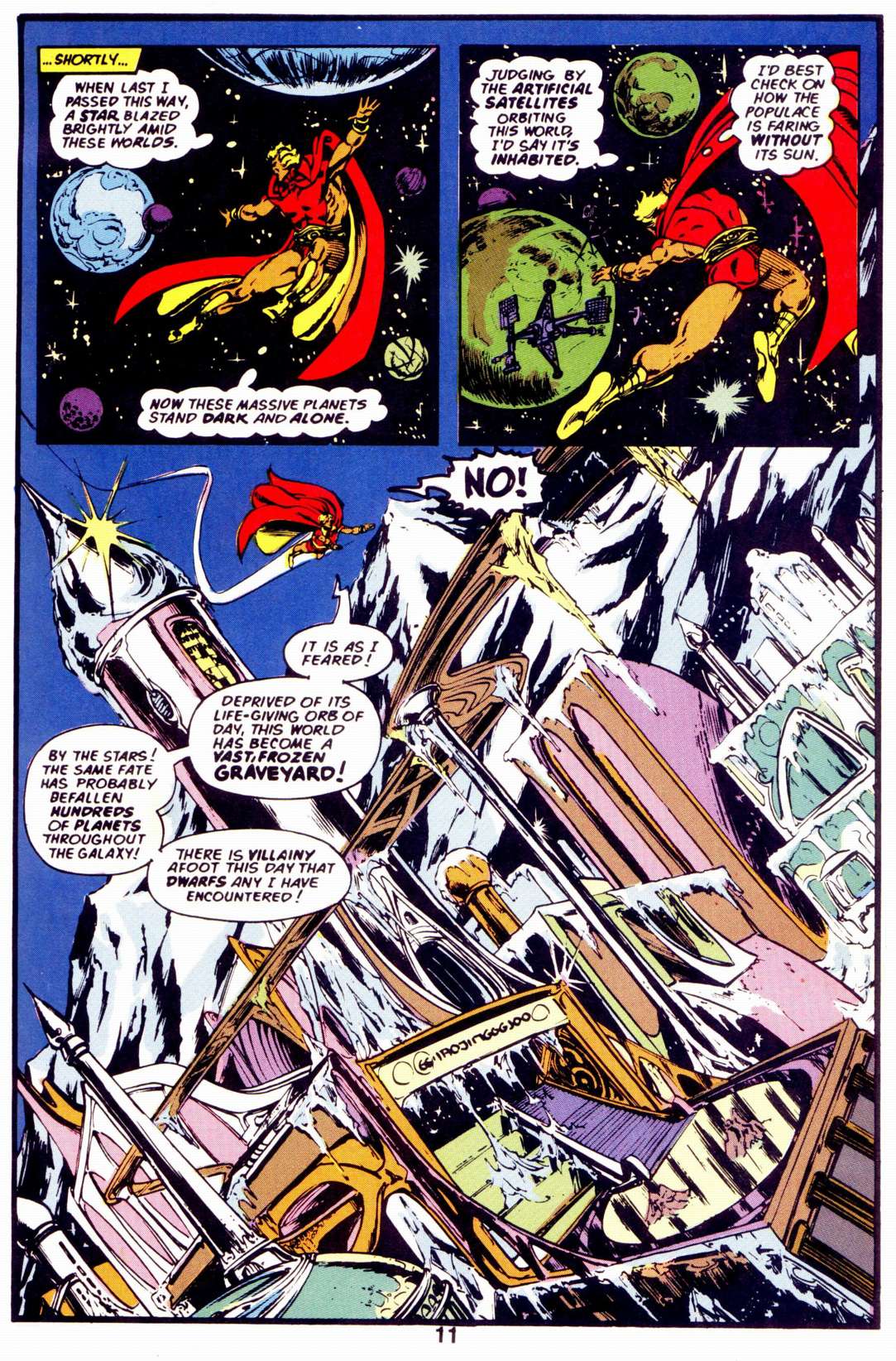 Read online Warlock (1982) comic -  Issue #4 - 13