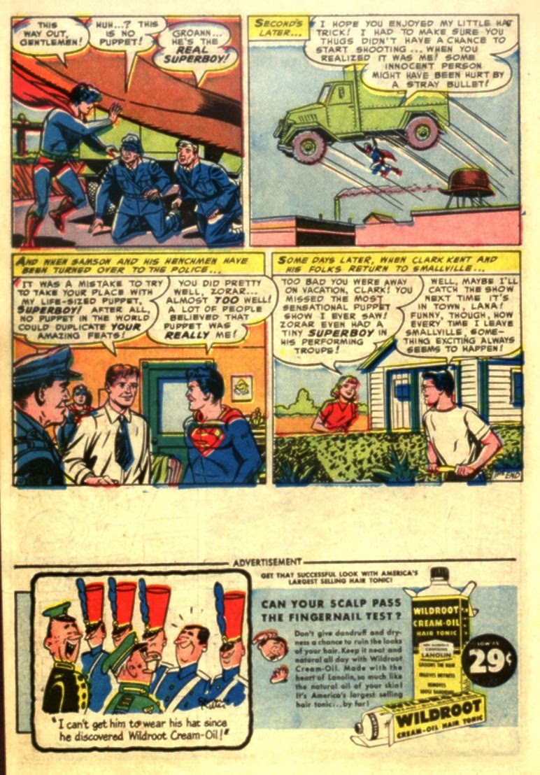 Read online Superboy (1949) comic -  Issue #29 - 39