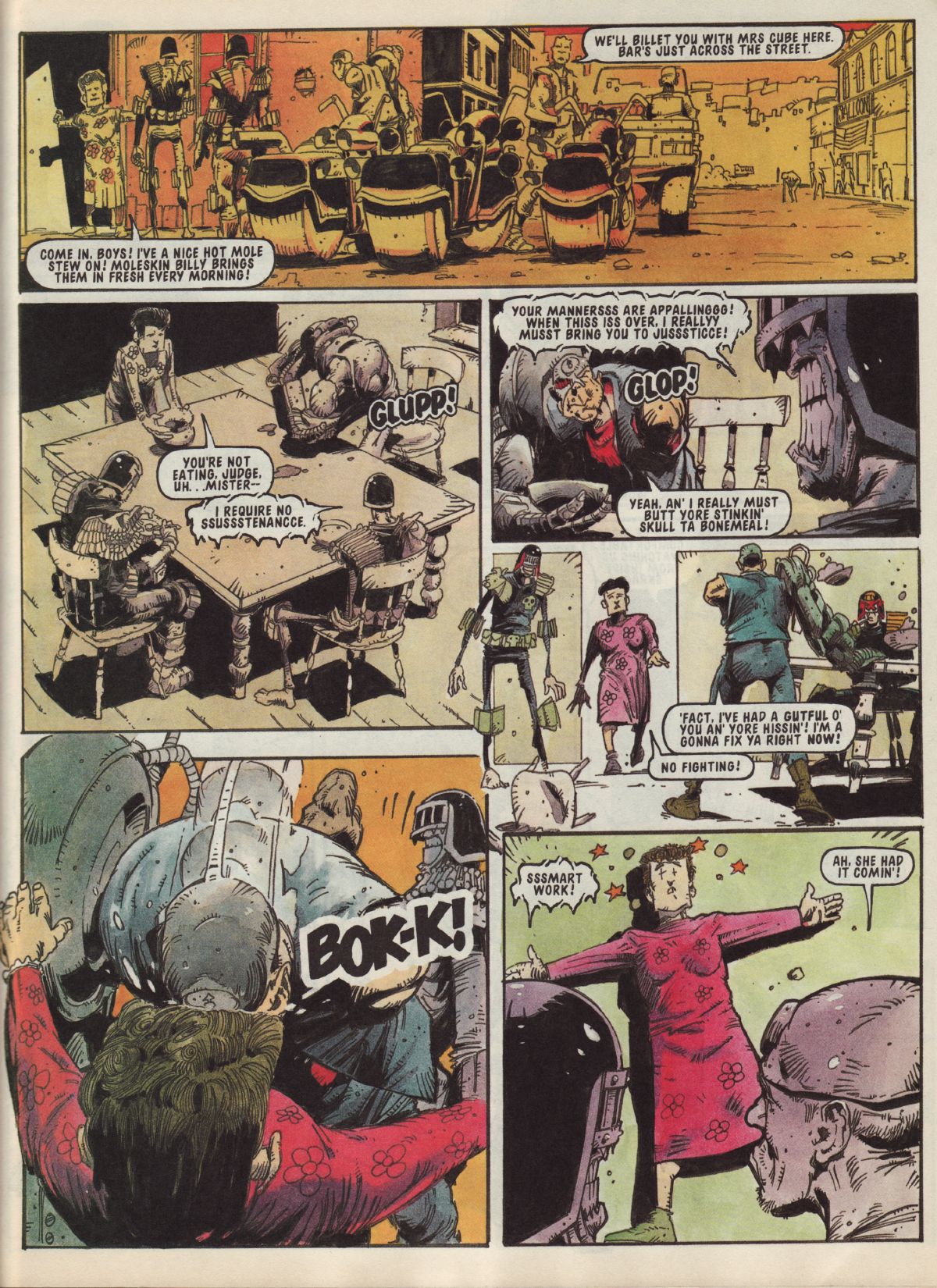 Read online Judge Dredd Megazine (vol. 3) comic -  Issue #5 - 7