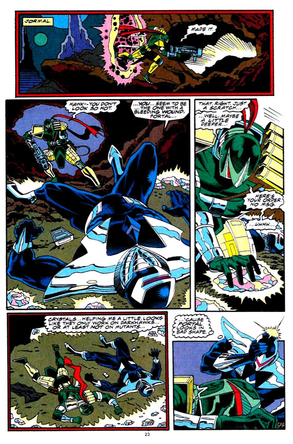 Read online Darkhawk (1991) comic -  Issue #46 - 19