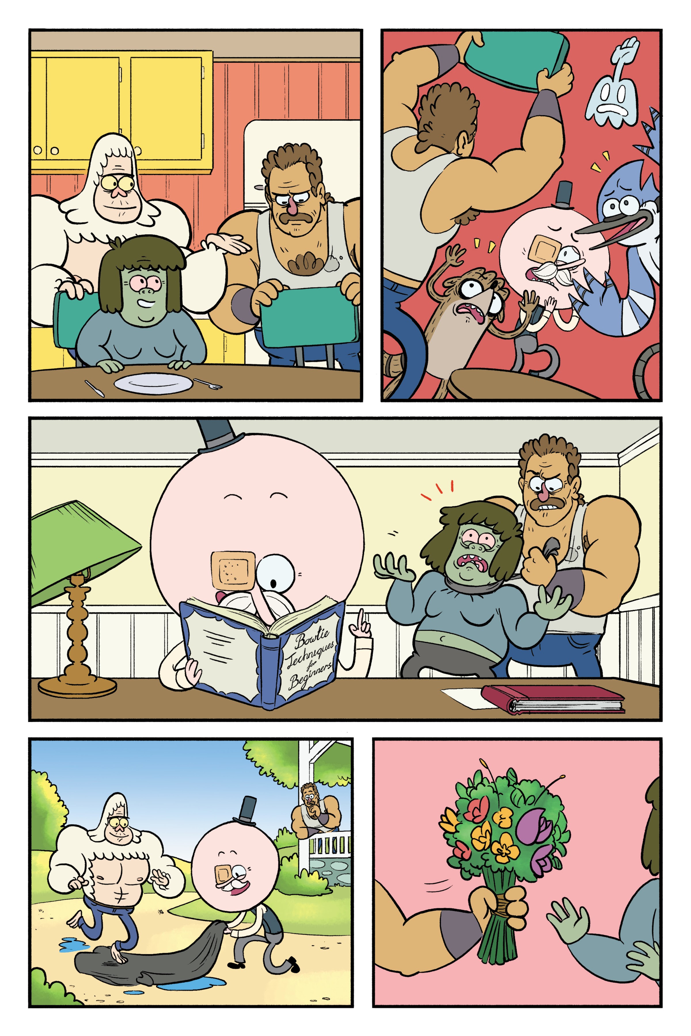 Read online Regular Show: Wrasslesplosion comic -  Issue # TPB - 130