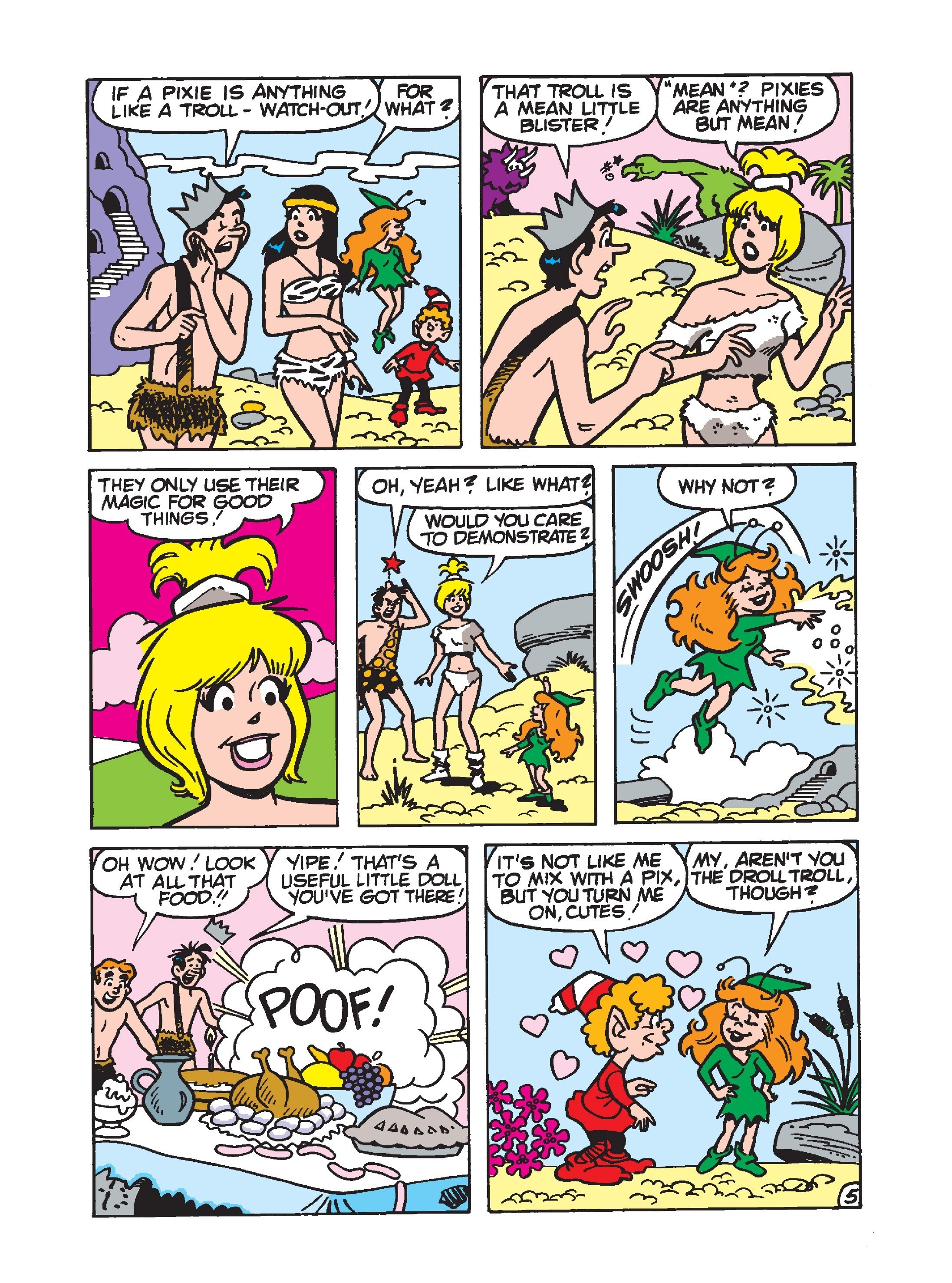 Read online Archie & Friends Double Digest comic -  Issue #32 - 133