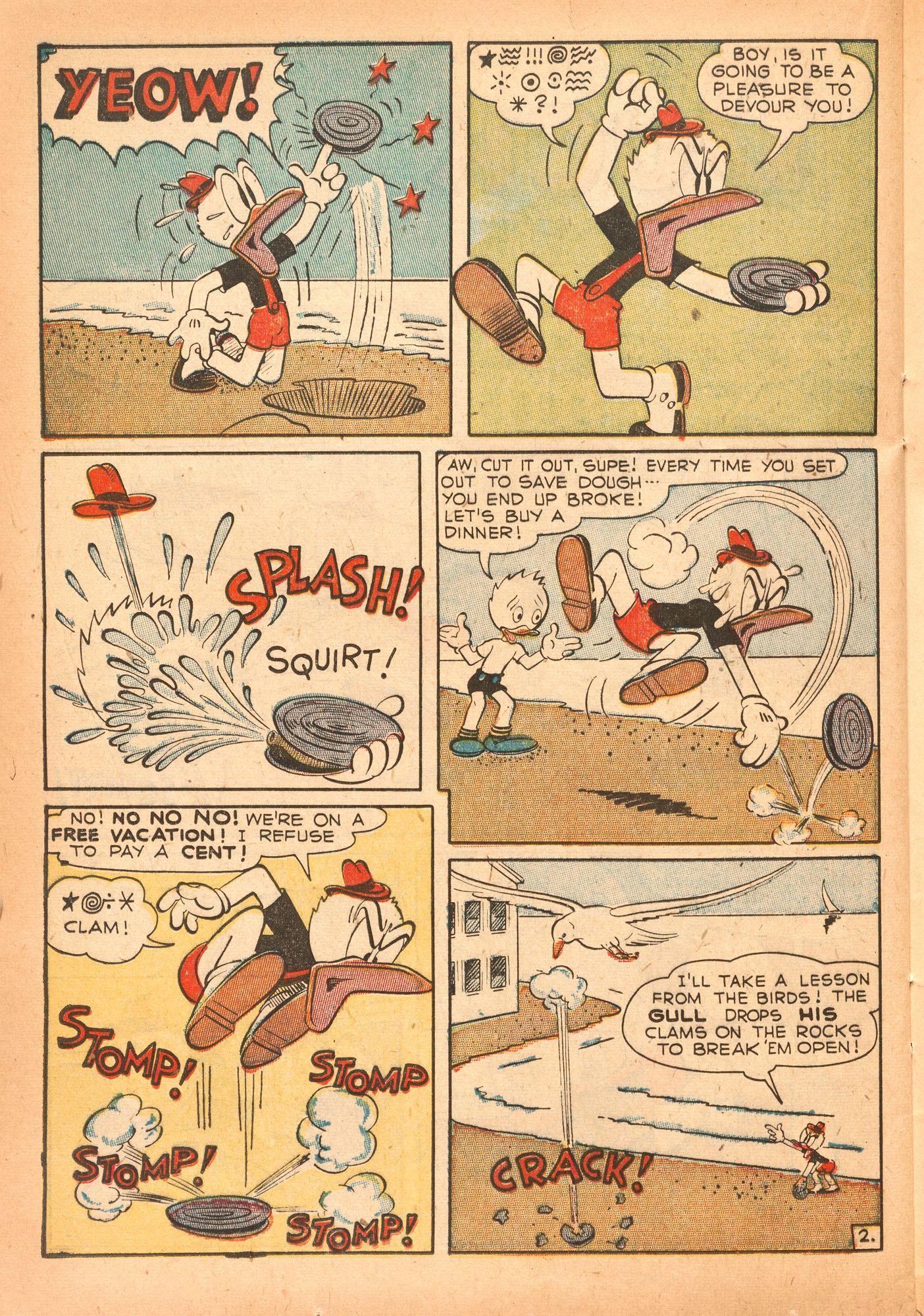 Read online Super Duck Comics comic -  Issue #20 - 34