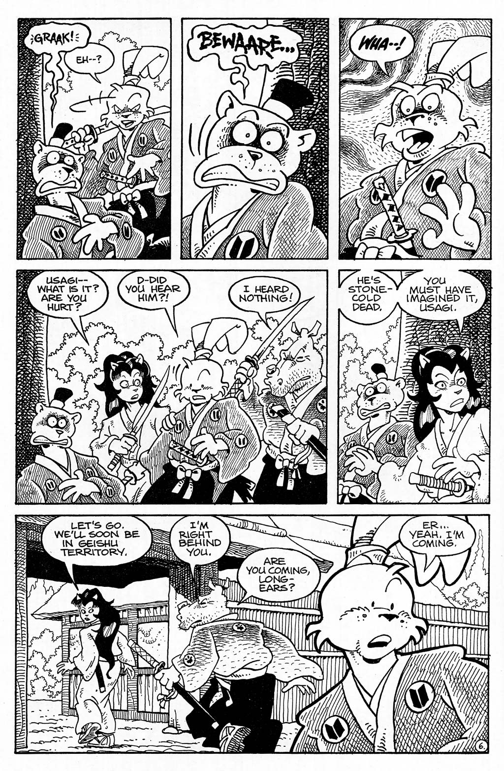 Read online Usagi Yojimbo (1996) comic -  Issue #12 - 8