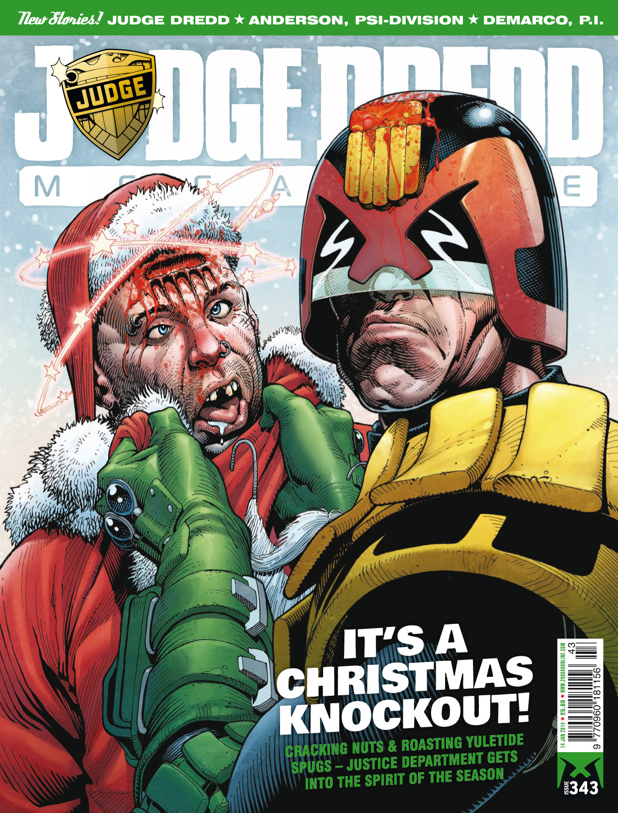 Read online Judge Dredd Megazine (Vol. 5) comic -  Issue #343 - 1