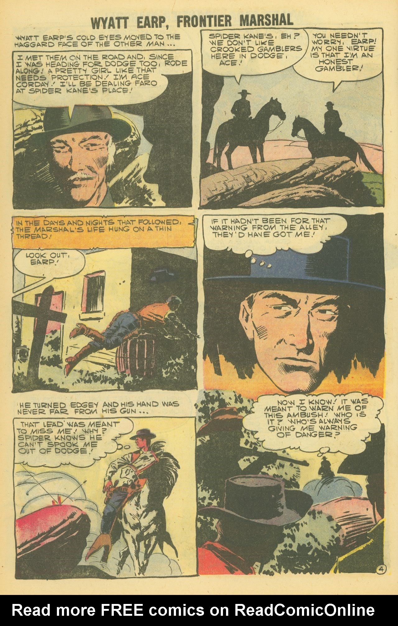Read online Wyatt Earp Frontier Marshal comic -  Issue #20 - 6
