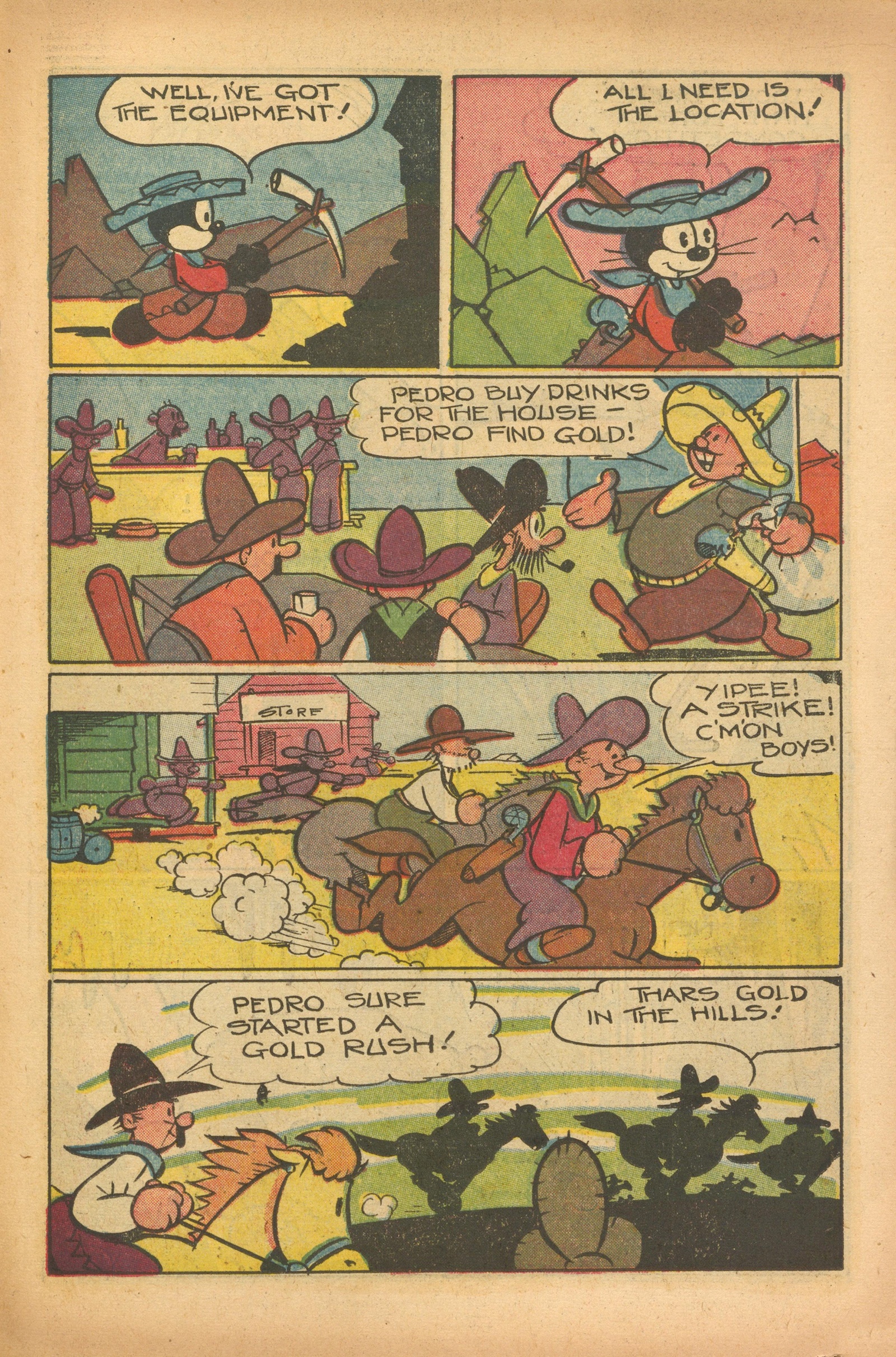 Read online Felix the Cat (1951) comic -  Issue #30 - 19