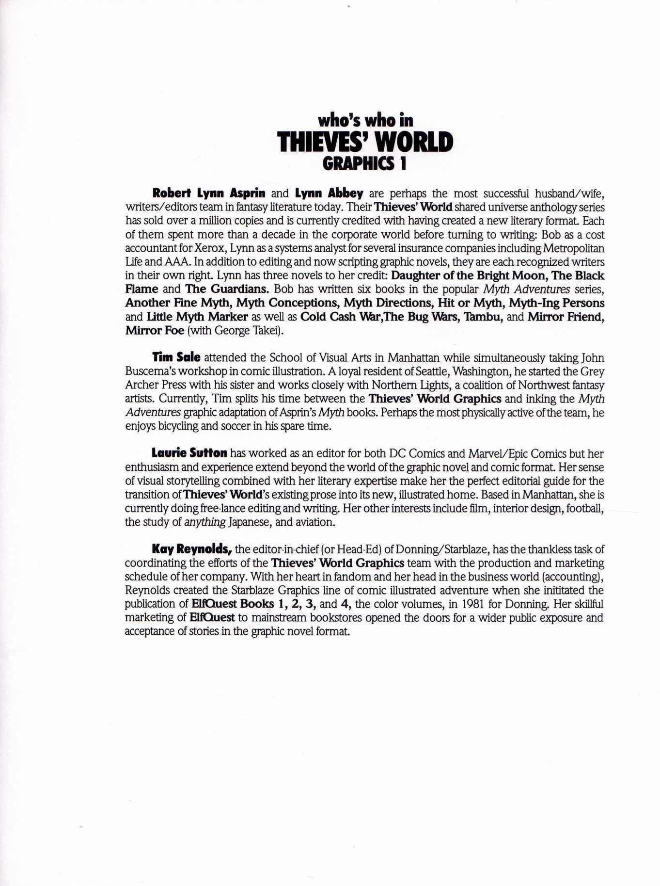 Read online Thieves' World comic -  Issue #1 - 66