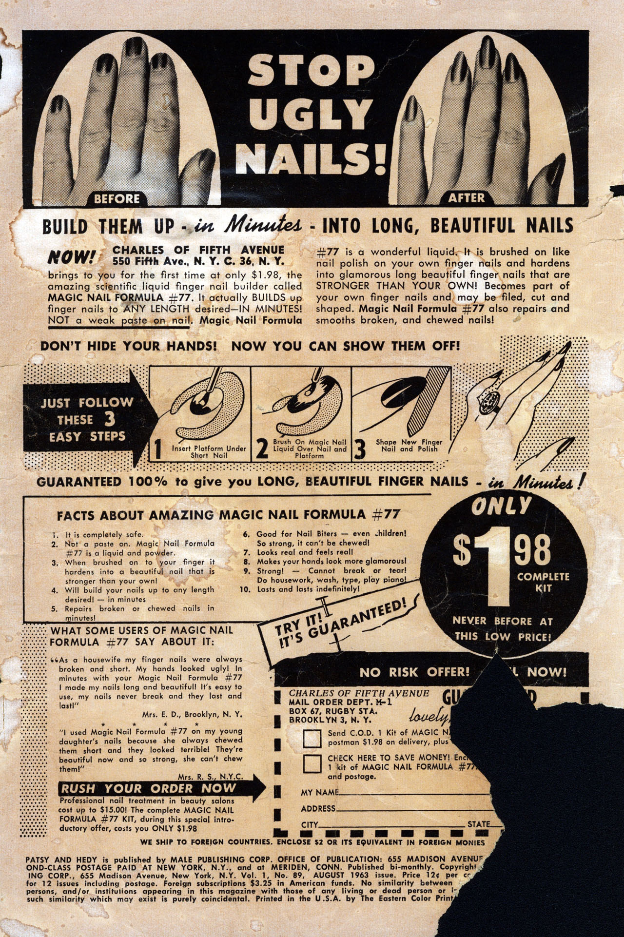 Read online Patsy and Hedy comic -  Issue #89 - 3