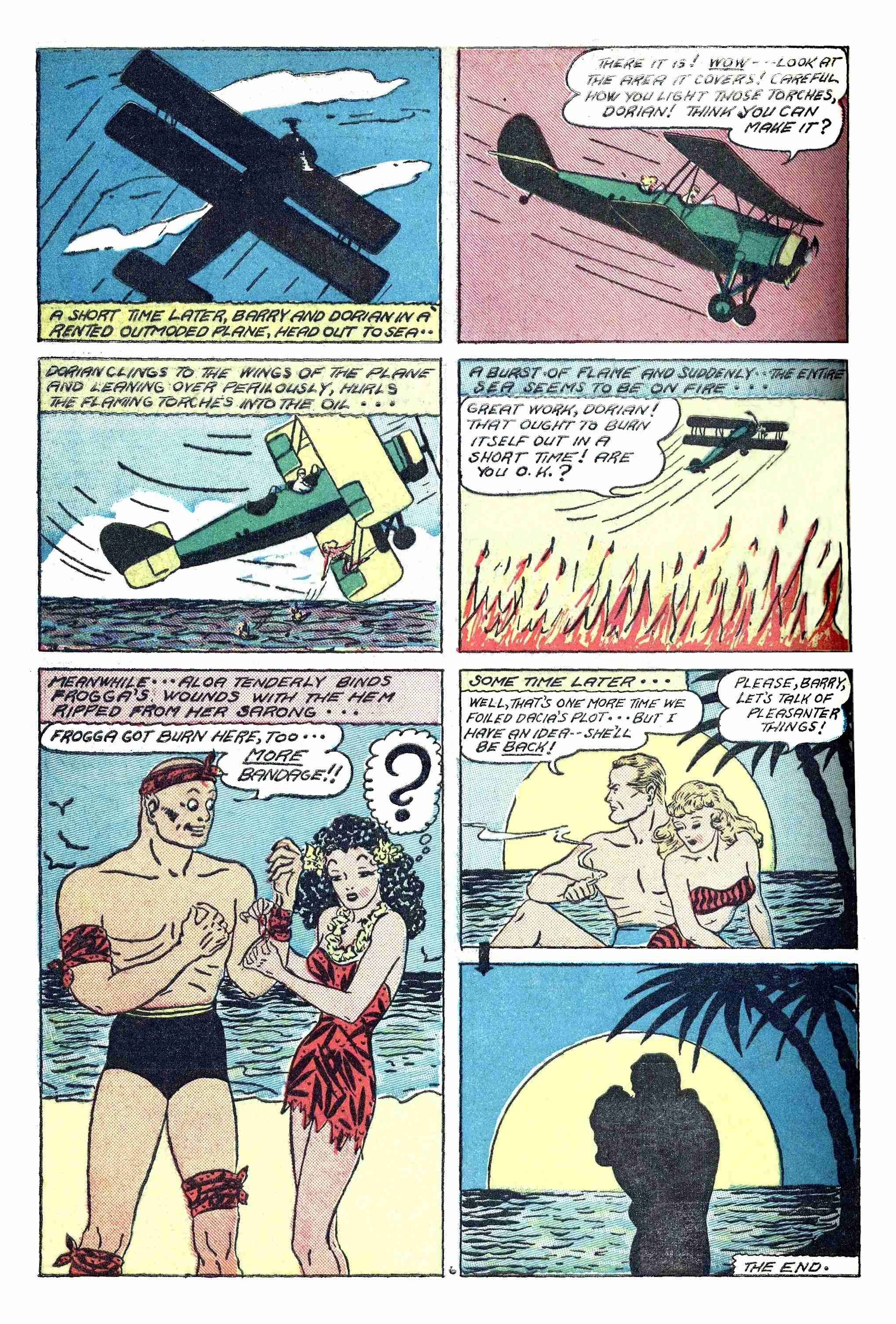 Read online Amazing Mystery Funnies comic -  Issue #16 - 16
