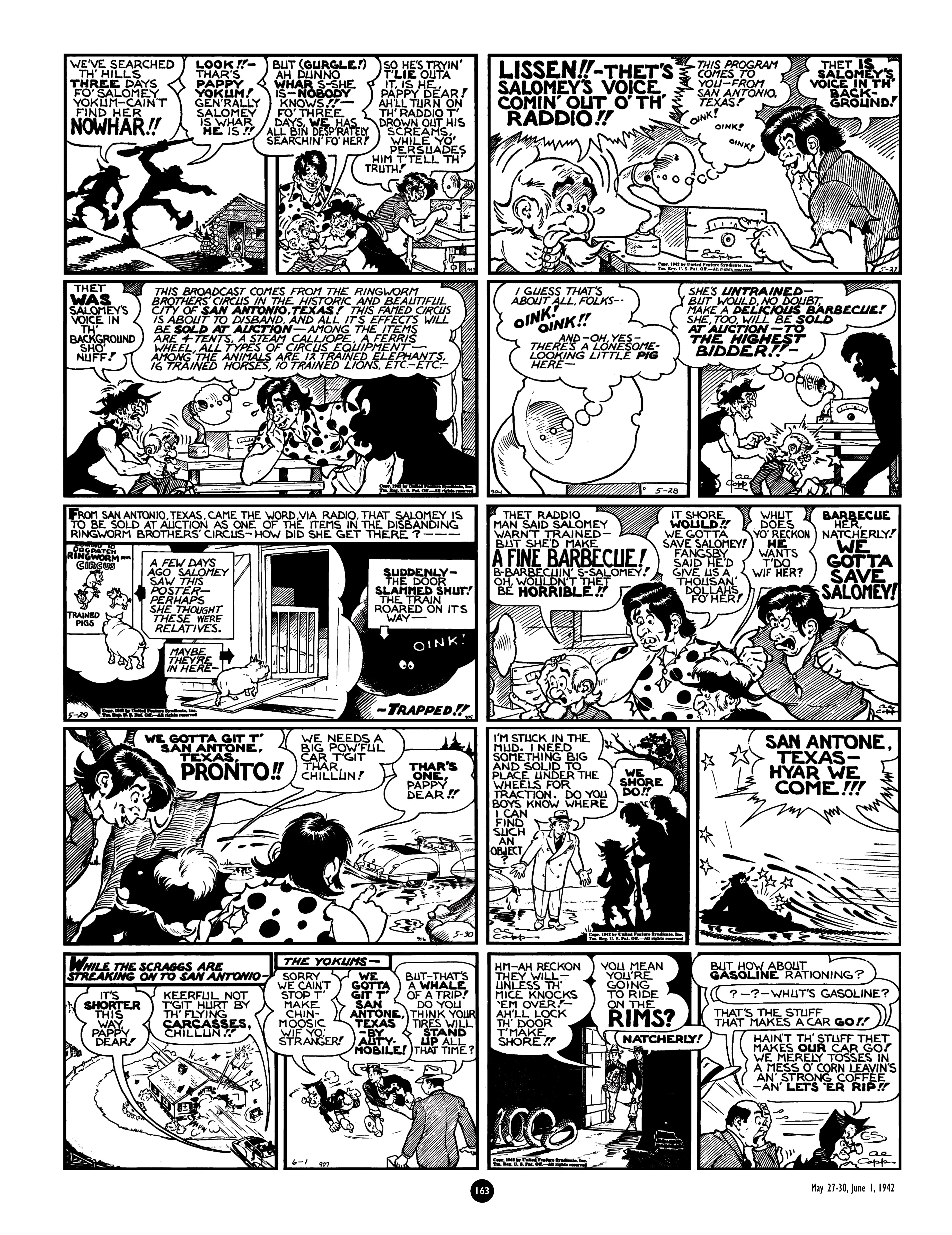 Read online Al Capp's Li'l Abner Complete Daily & Color Sunday Comics comic -  Issue # TPB 4 (Part 2) - 65
