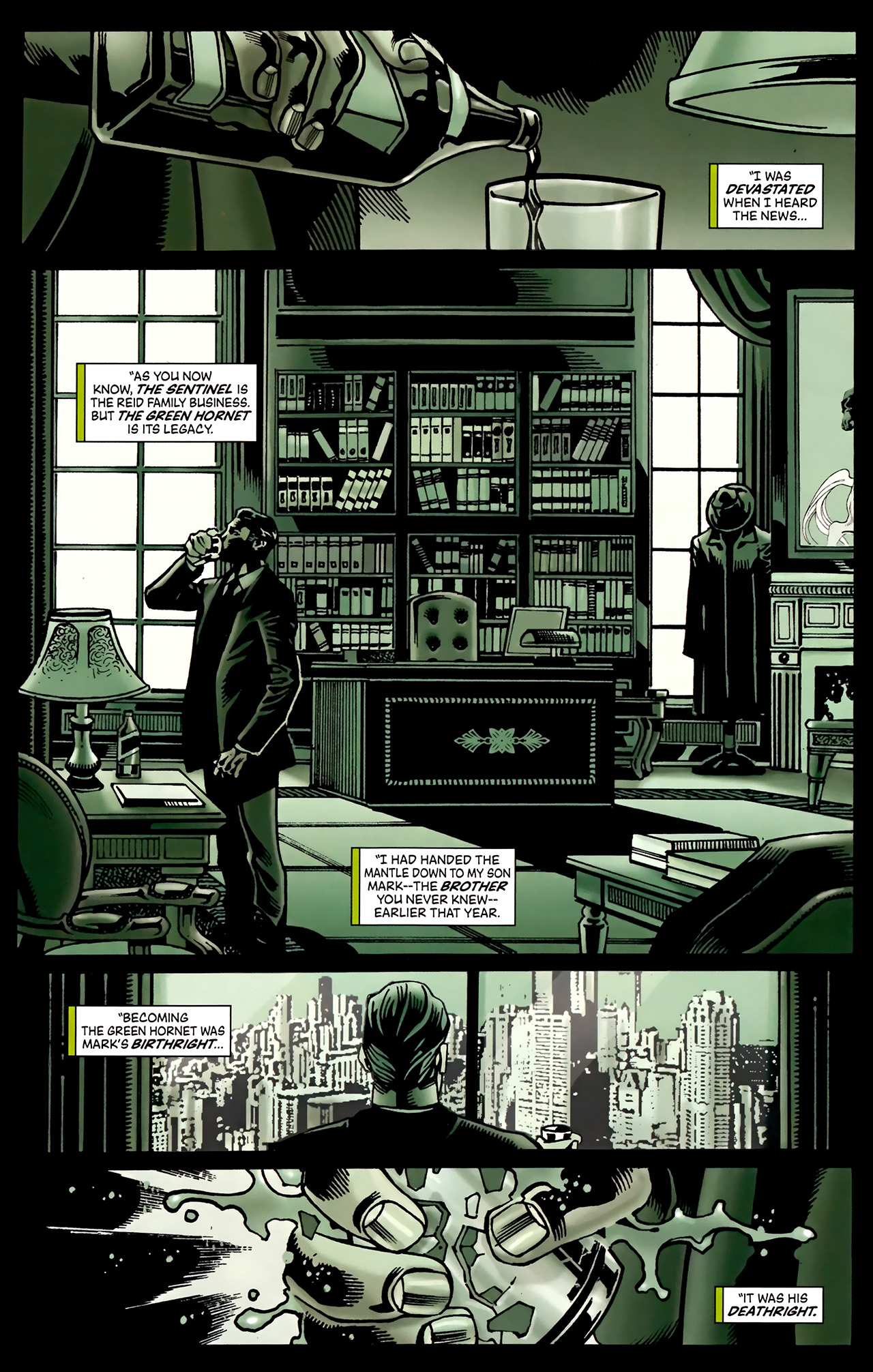 Read online The Green Hornet Strikes! comic -  Issue #7 - 8