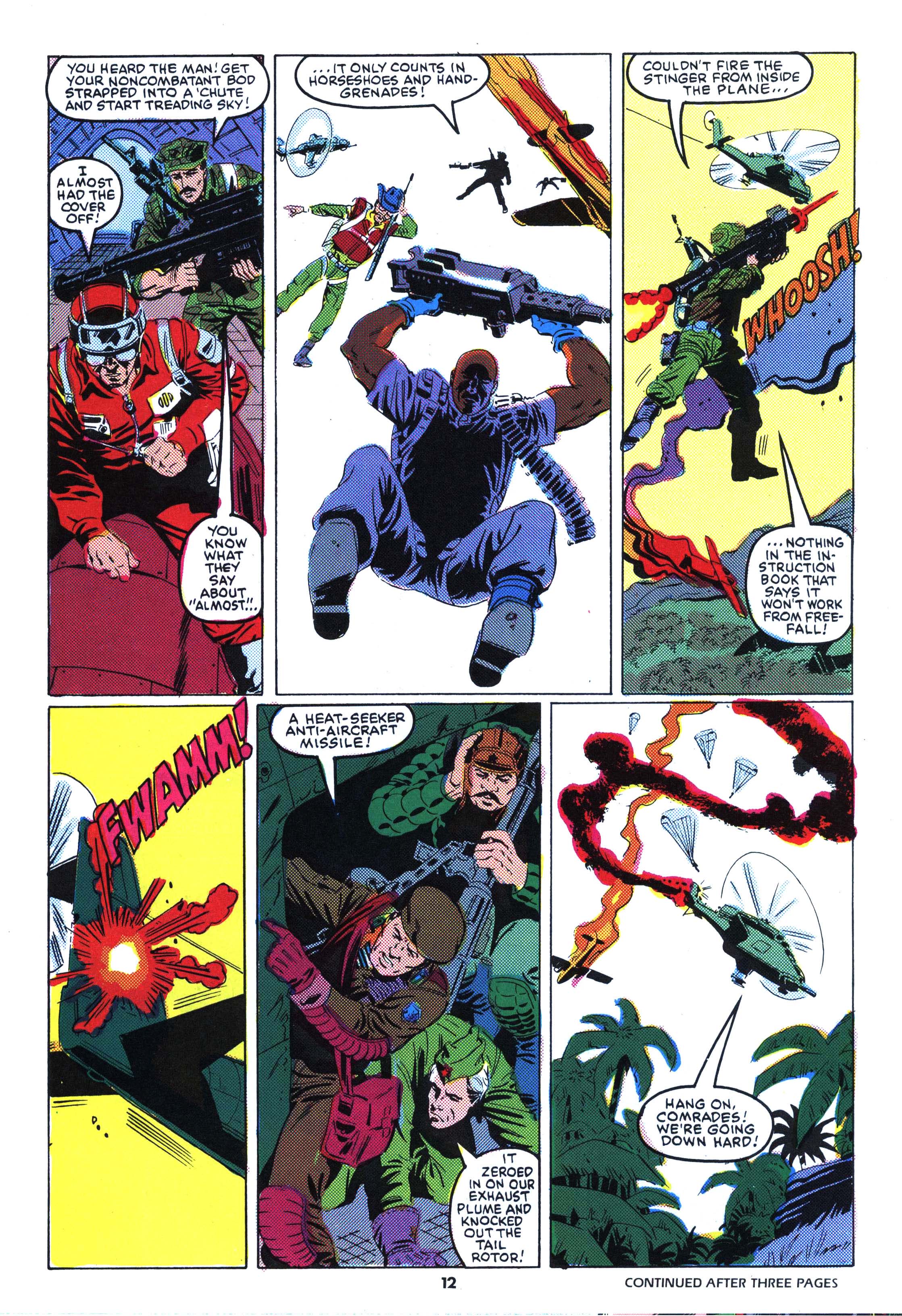 Read online Action Force comic -  Issue #7 - 12