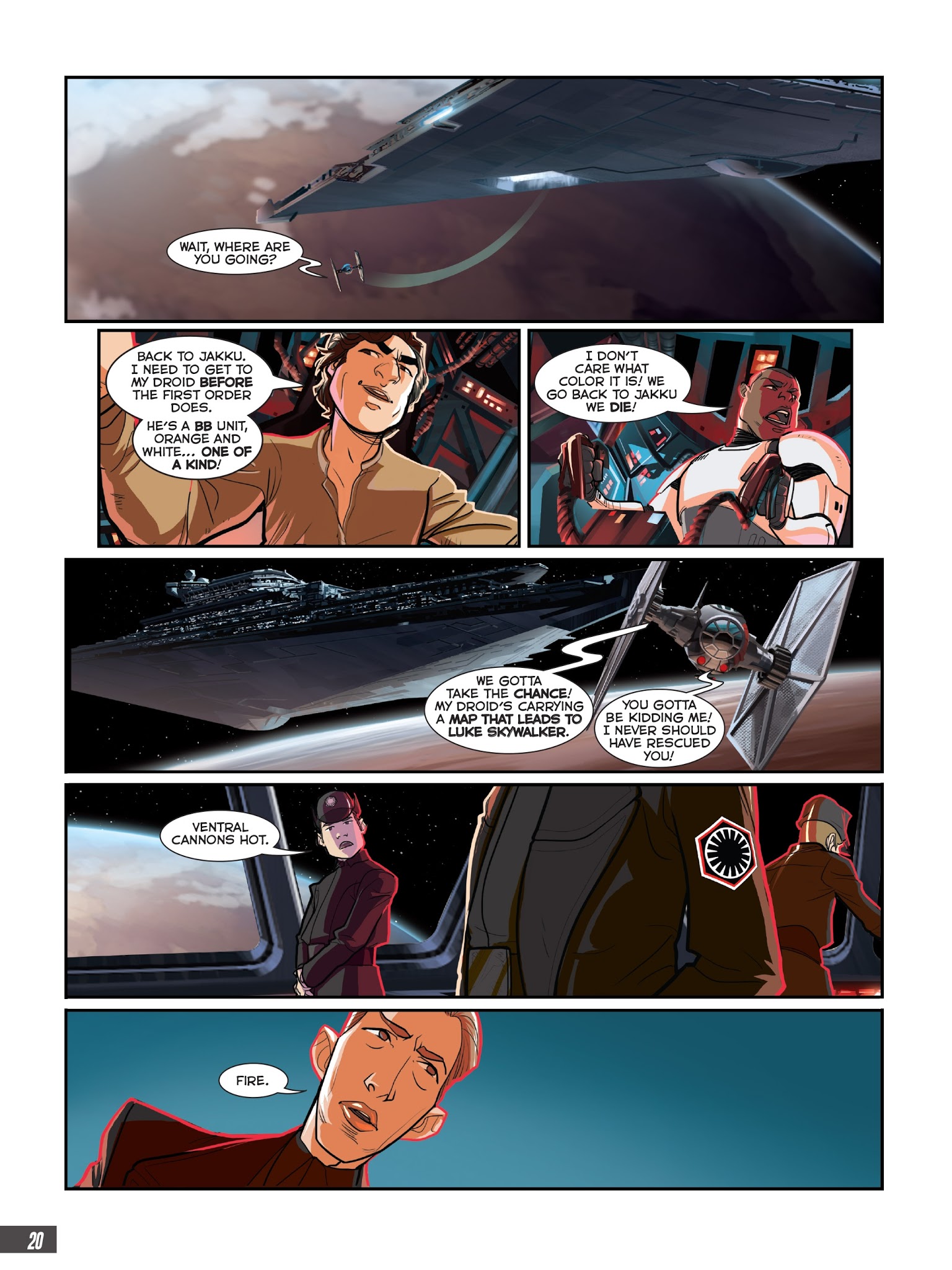 Read online Star Wars: The Force Awakens Graphic Novel Adaptation comic -  Issue # Full - 19