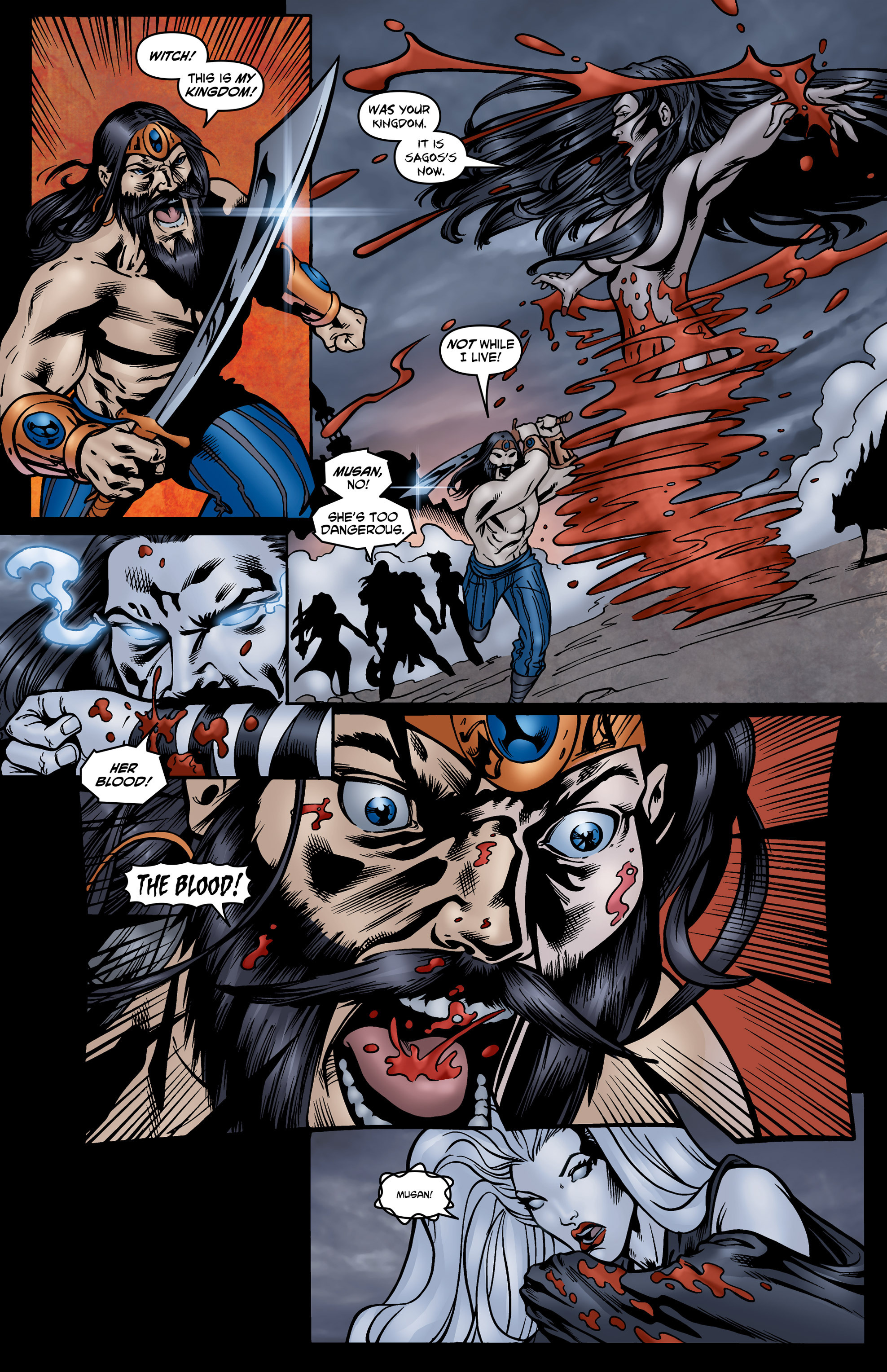 Read online Lady Death Origins comic -  Issue #8 - 17