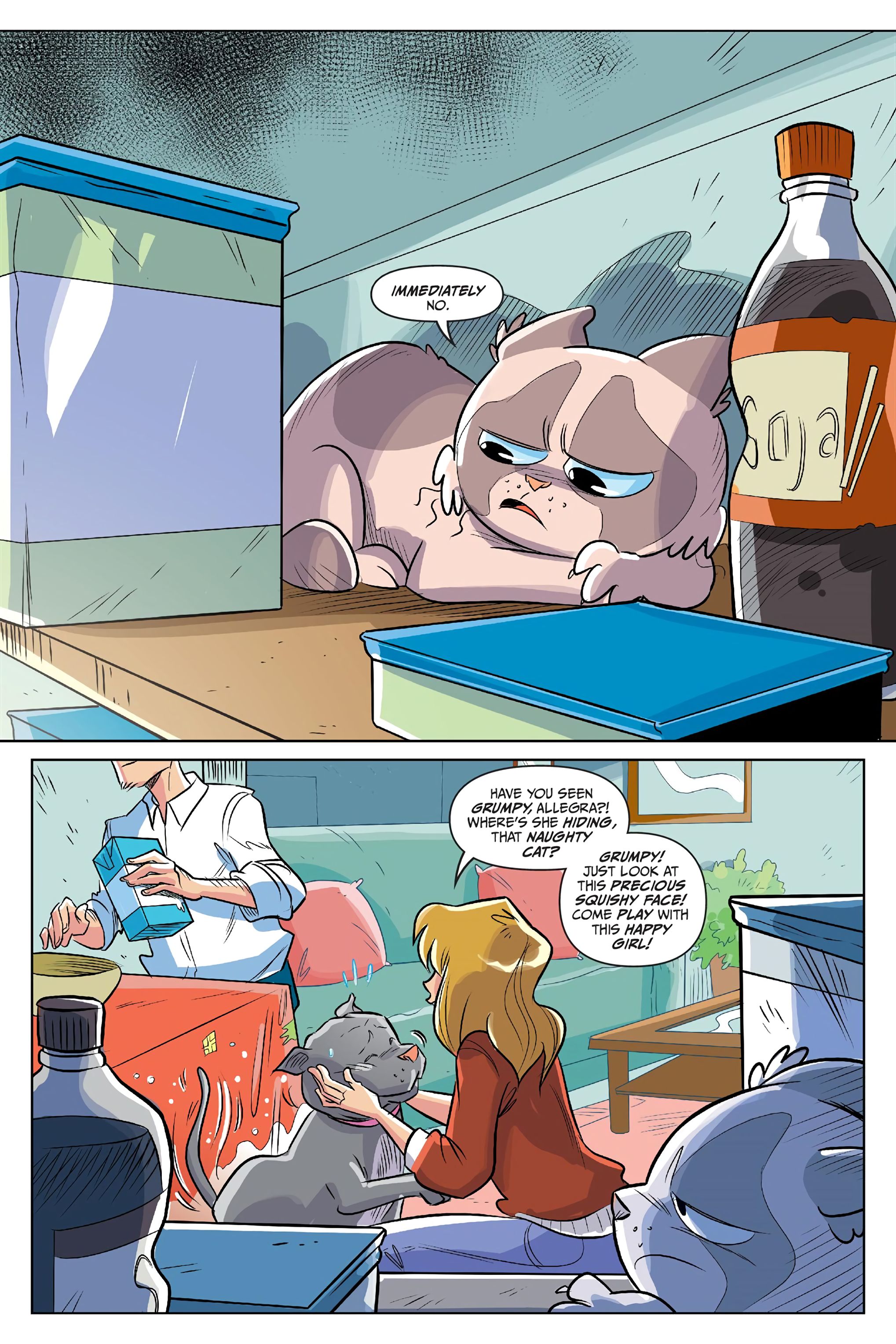 Read online Grumpy Cat: The Grumpus and Other Horrible Holiday Tales comic -  Issue # TPB - 56