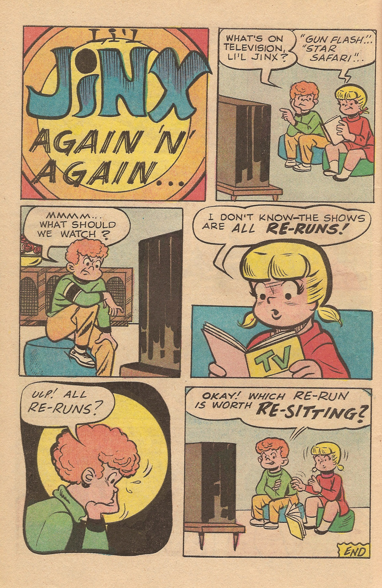 Read online Reggie's Wise Guy Jokes comic -  Issue #5 - 24