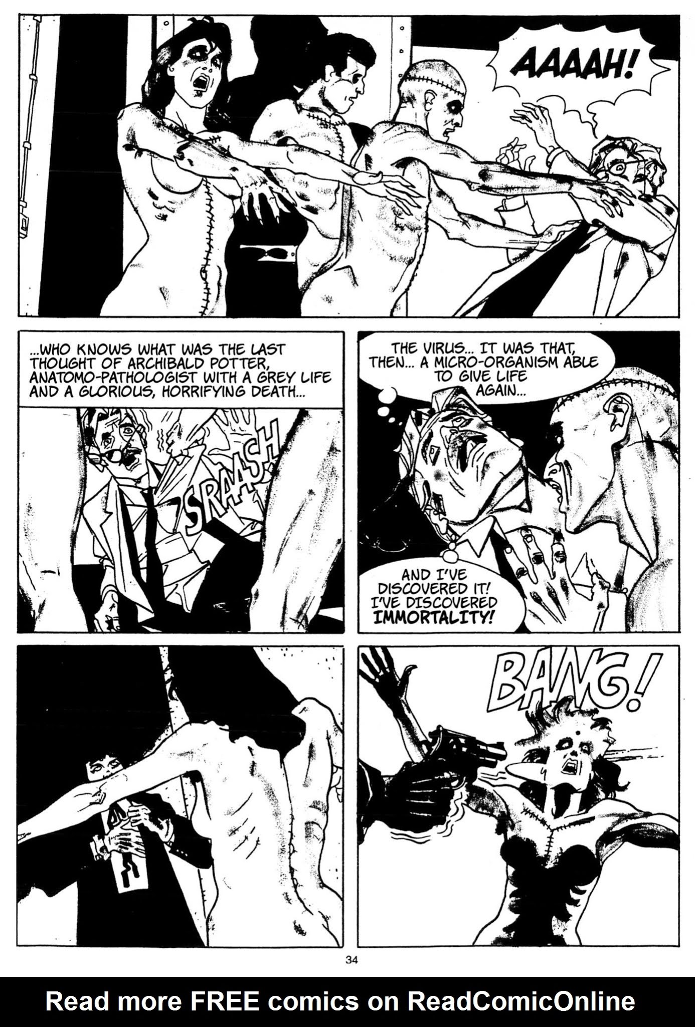Read online Dylan Dog (1986) comic -  Issue #1 - 34