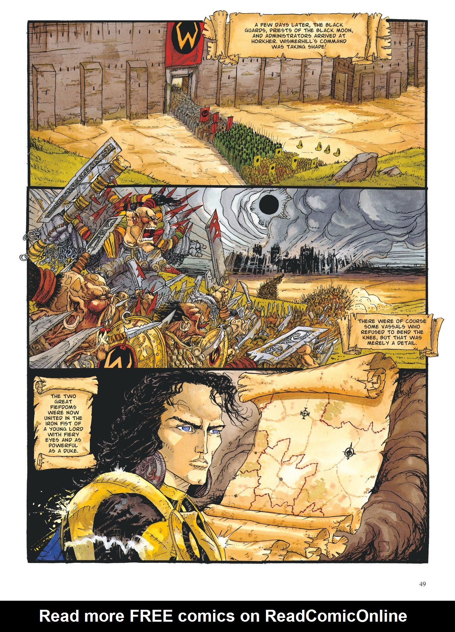 Read online The Black Moon Chronicles comic -  Issue #6 - 47