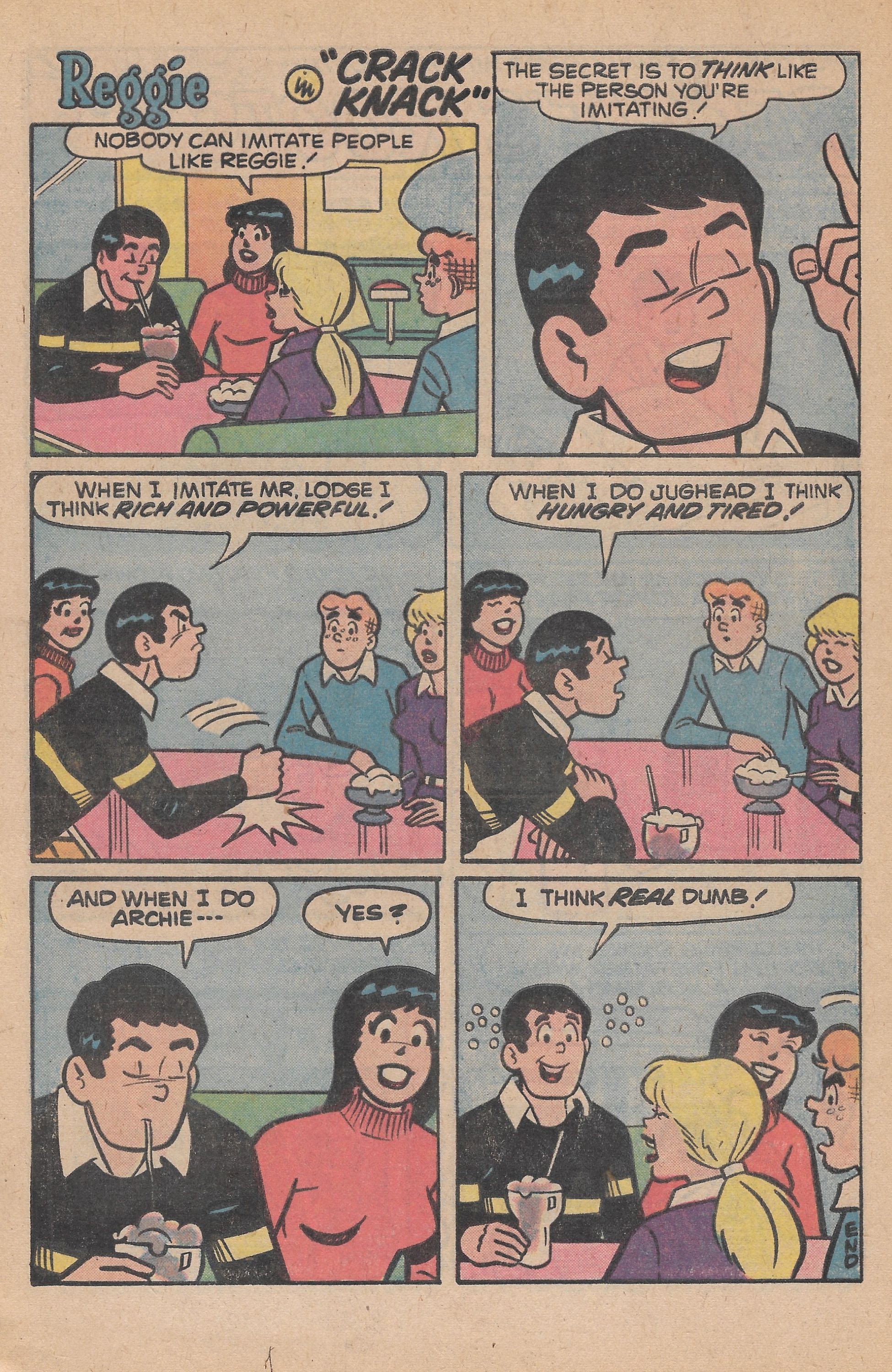 Read online Reggie's Wise Guy Jokes comic -  Issue #45 - 32