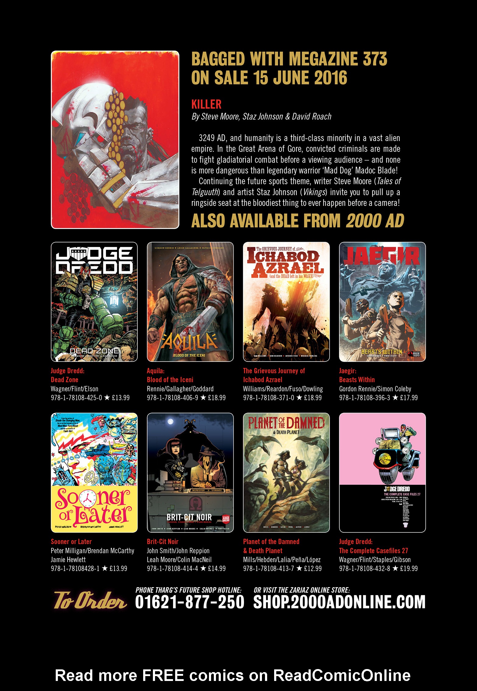 Read online Judge Dredd Megazine (Vol. 5) comic -  Issue #372 - 125