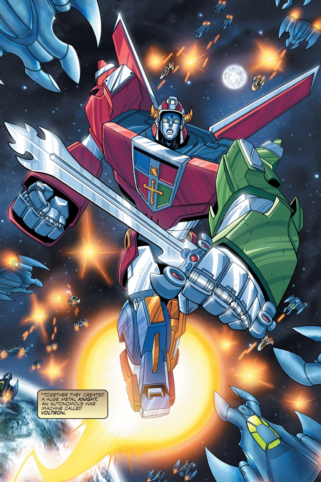 Read online Voltron: Defender of the Universe (Existed) comic -  Issue #1 - 5