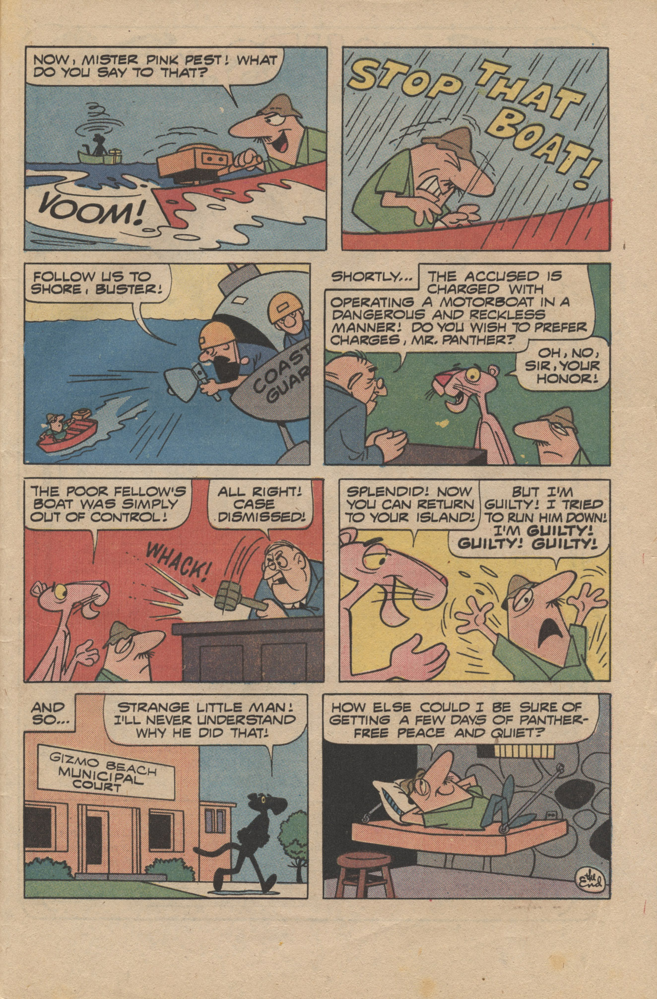 Read online The Pink Panther (1971) comic -  Issue #4 - 33