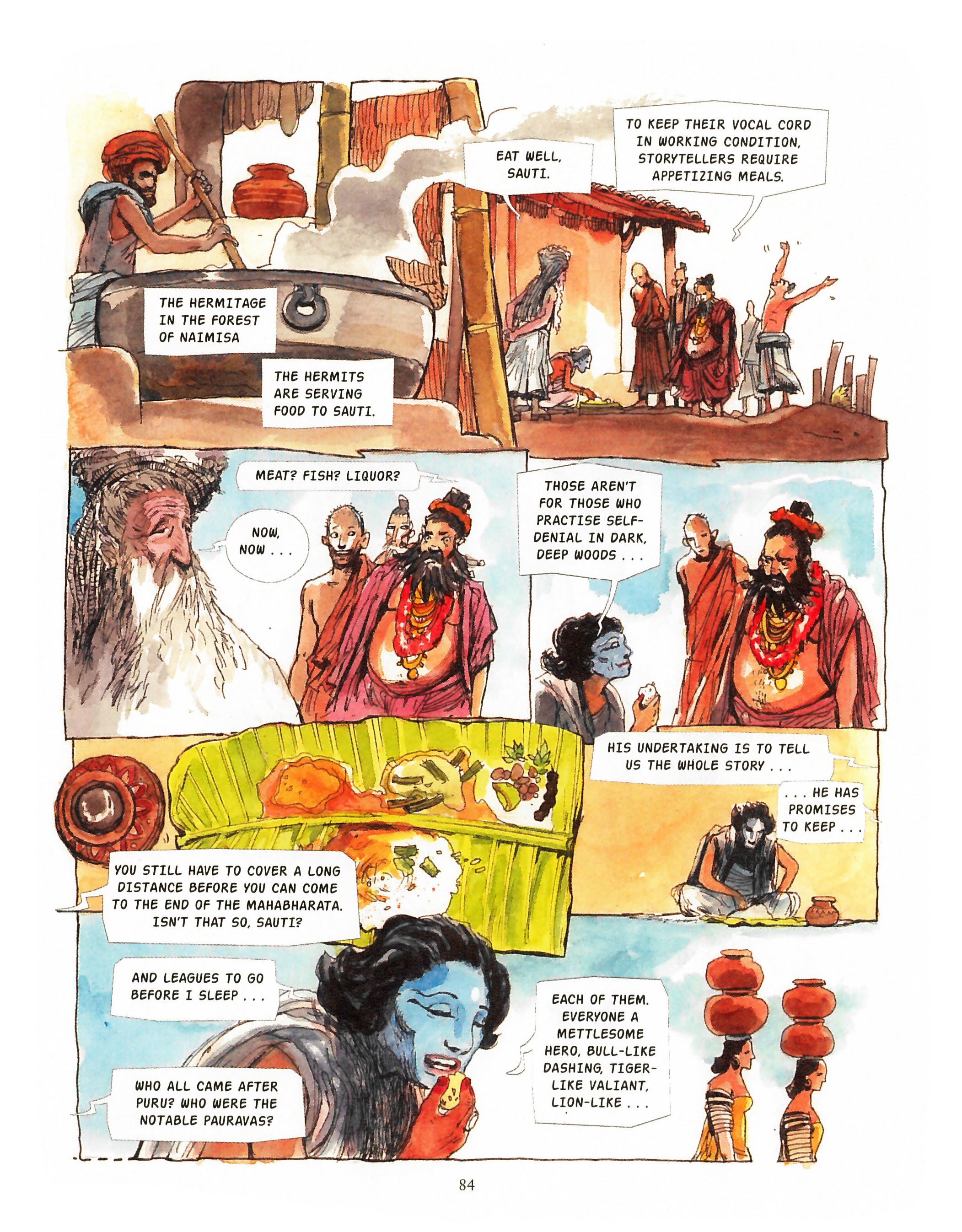 Read online Vyasa: The Beginning comic -  Issue # TPB (Part 1) - 91
