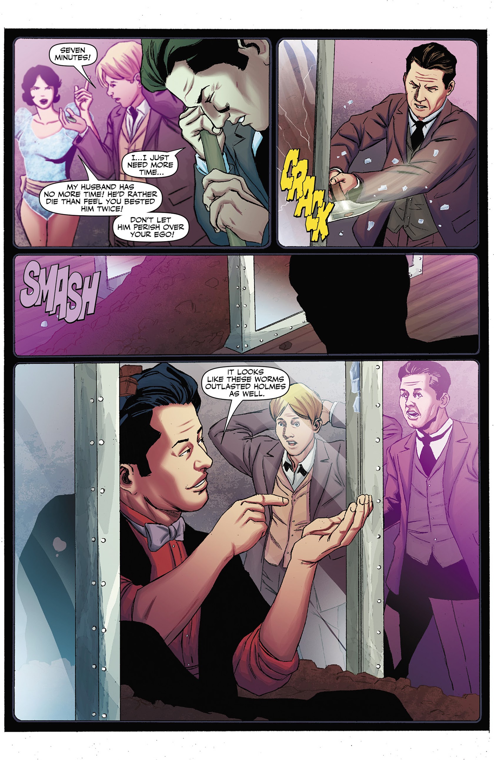 Read online Sherlock Holmes vs. Harry Houdini comic -  Issue #1 - 21
