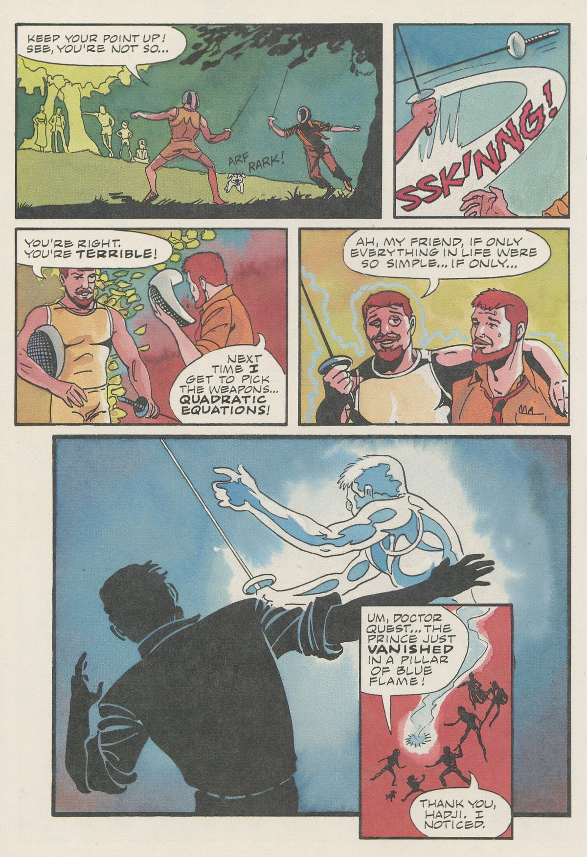 Read online Jonny Quest comic -  Issue #23 - 12
