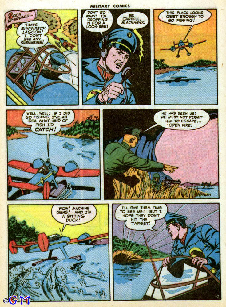 Read online Military Comics comic -  Issue #35 - 12