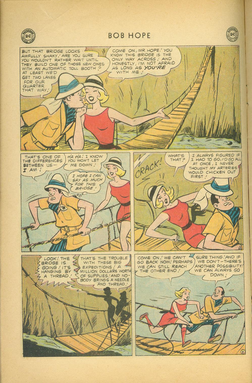 Read online The Adventures of Bob Hope comic -  Issue #55 - 16