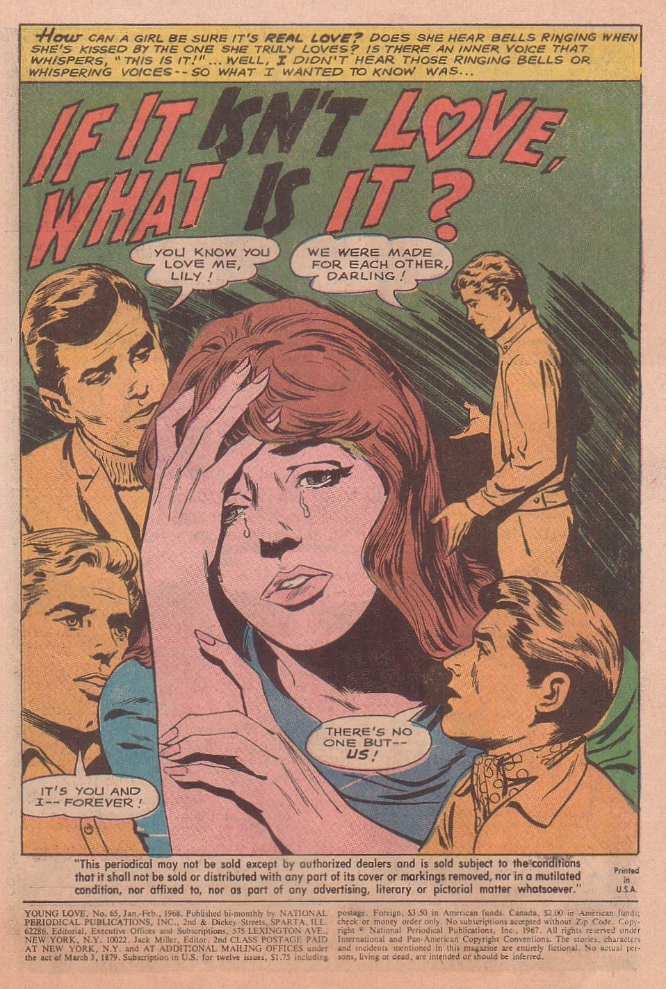 Read online Young Love (1963) comic -  Issue #65 - 3
