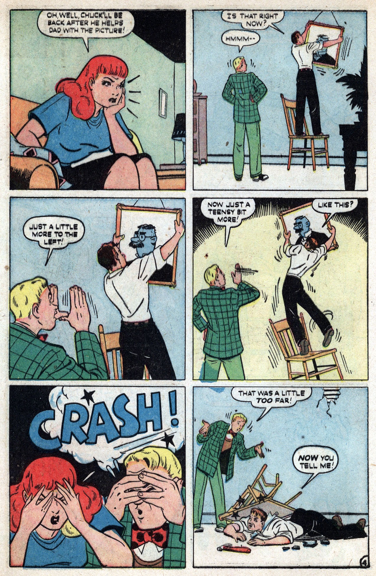 Read online Junior Miss (1947) comic -  Issue #36 - 6
