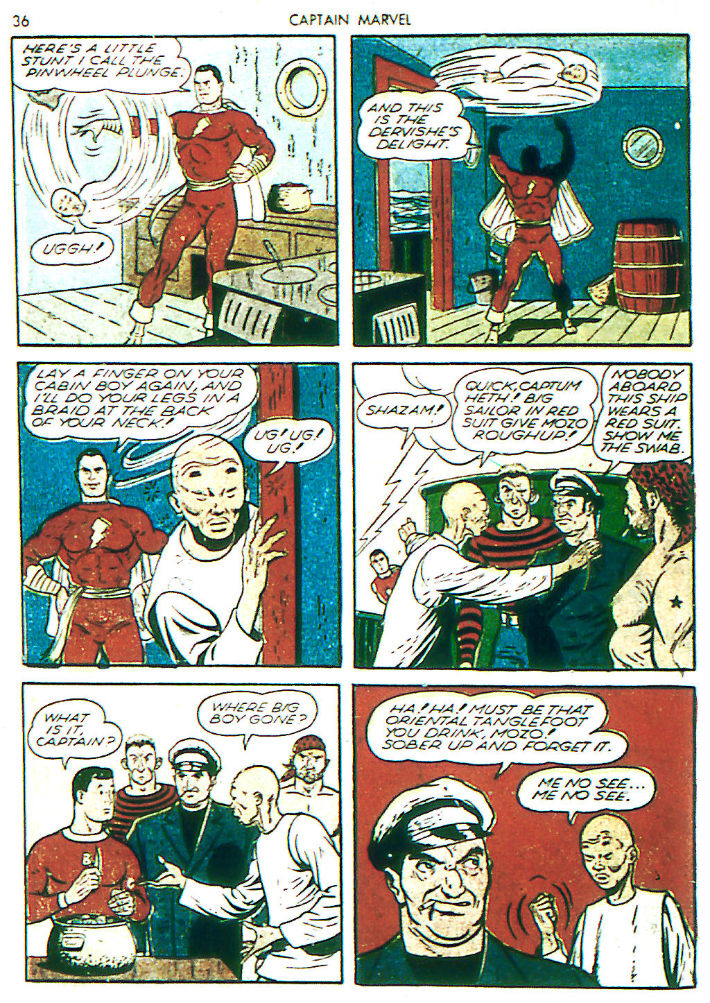 Read online Captain Marvel Adventures comic -  Issue #2 - 39