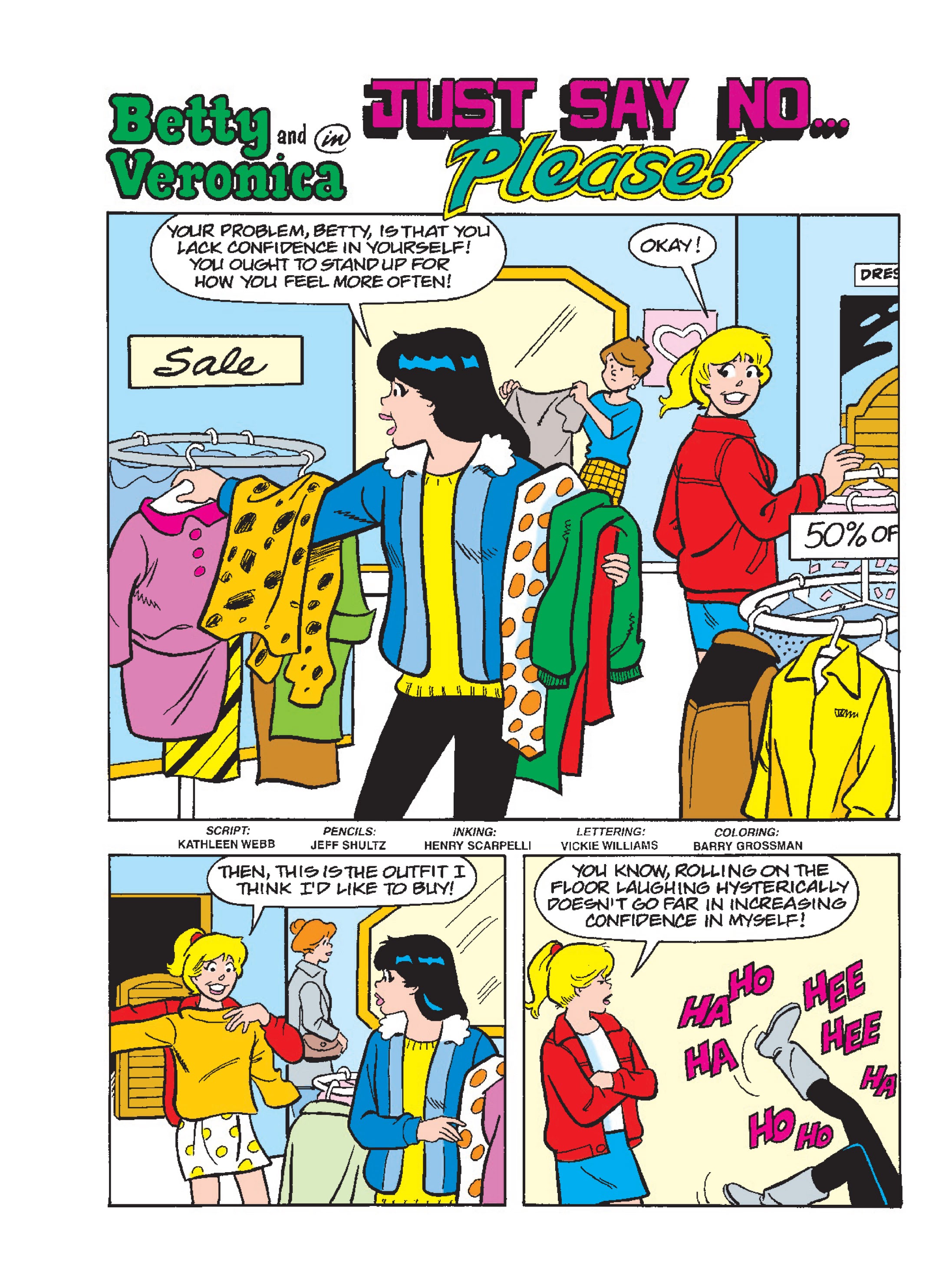 Read online Betty & Veronica Friends Double Digest comic -  Issue #268 - 95
