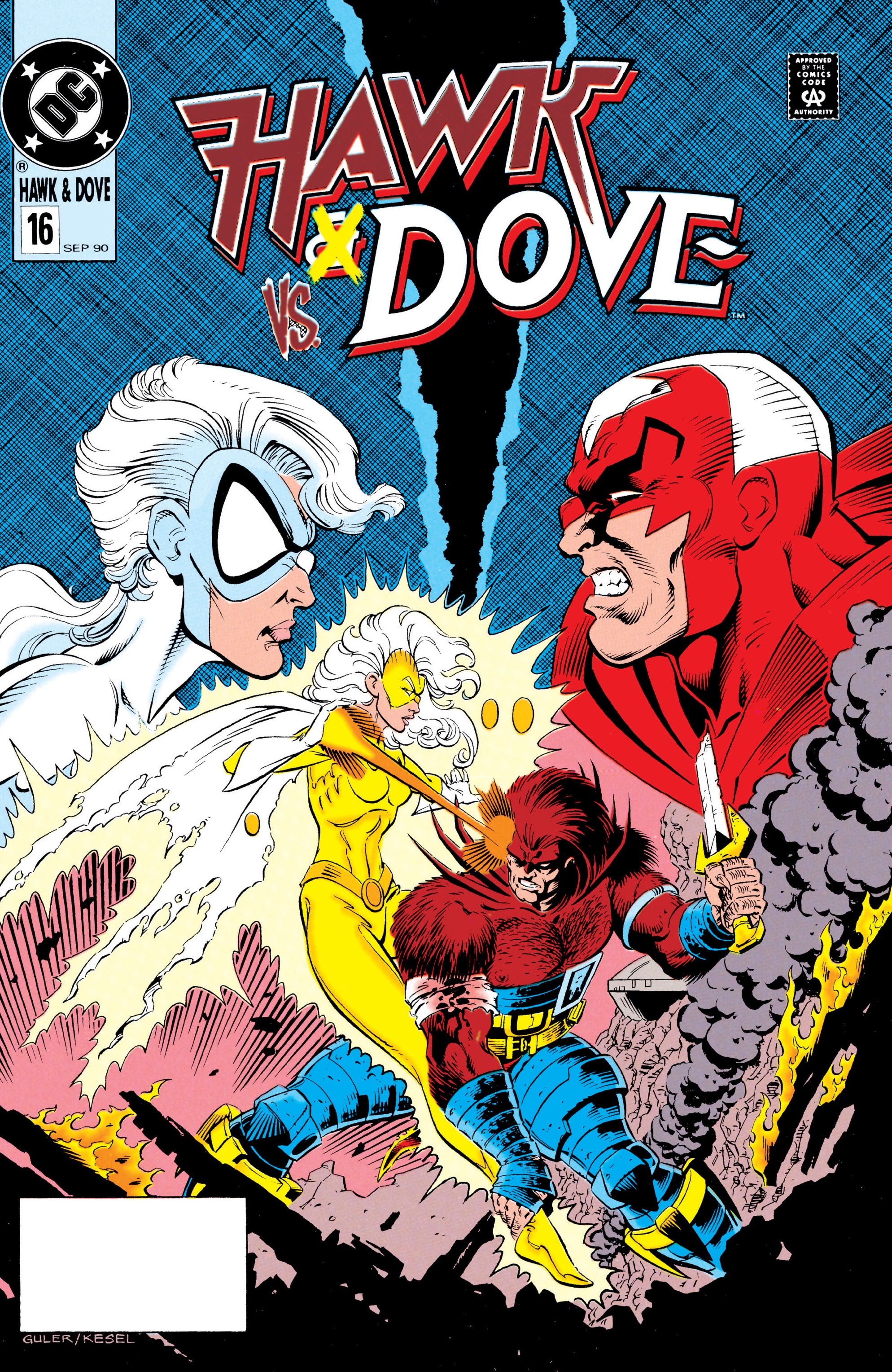 Read online Hawk and Dove (1989) comic -  Issue #16 - 1