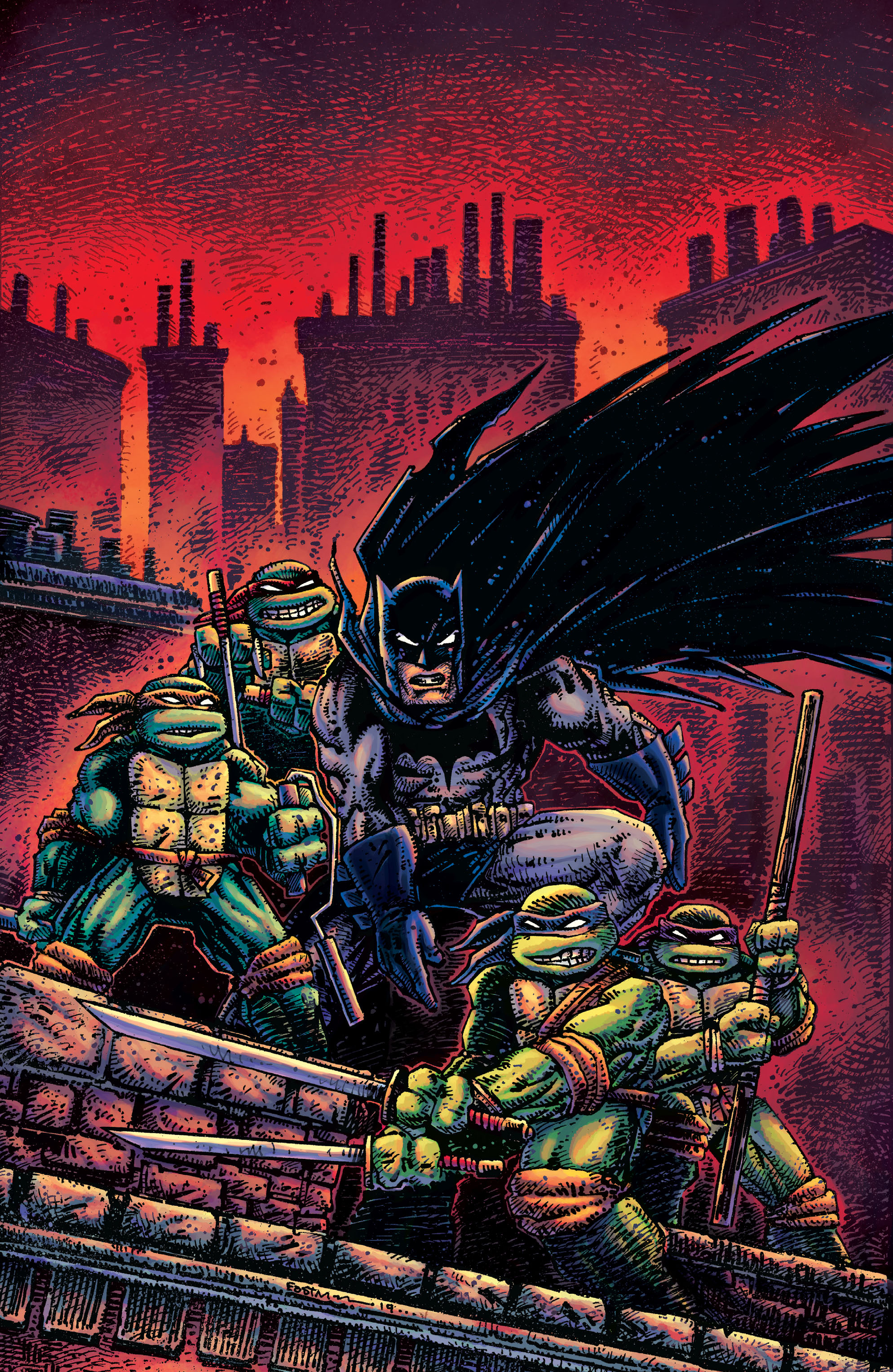 Read online Batman/Teenage Mutant Ninja Turtles III comic -  Issue # _TPB (Part 2) - 24